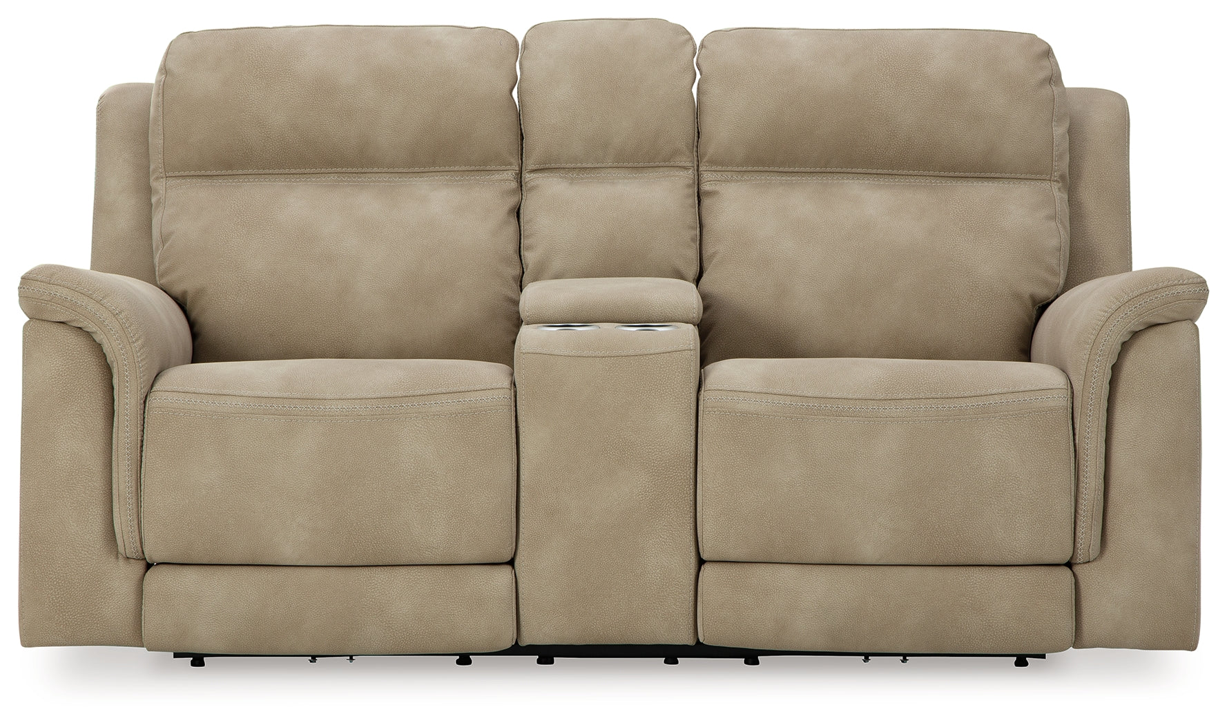 Next-Gen Durapella Power Reclining Loveseat with Console
