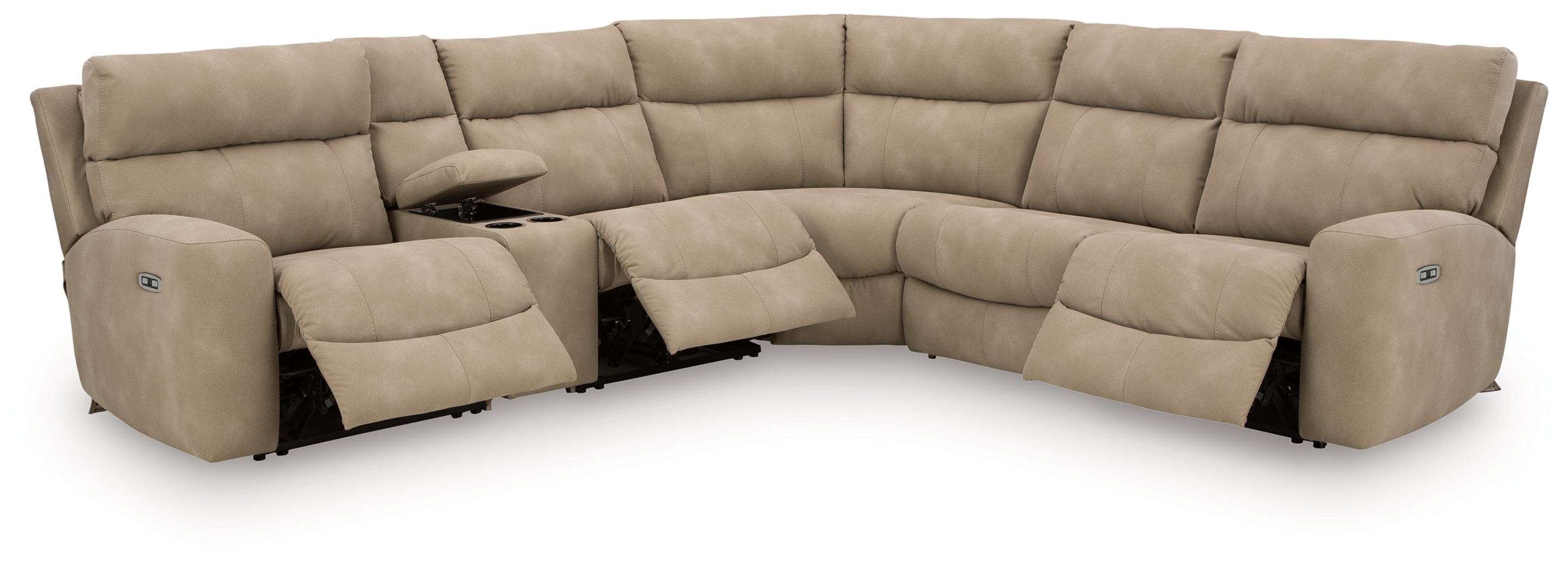 Next-Gen Durapella 6-Piece Power Reclining Sectional