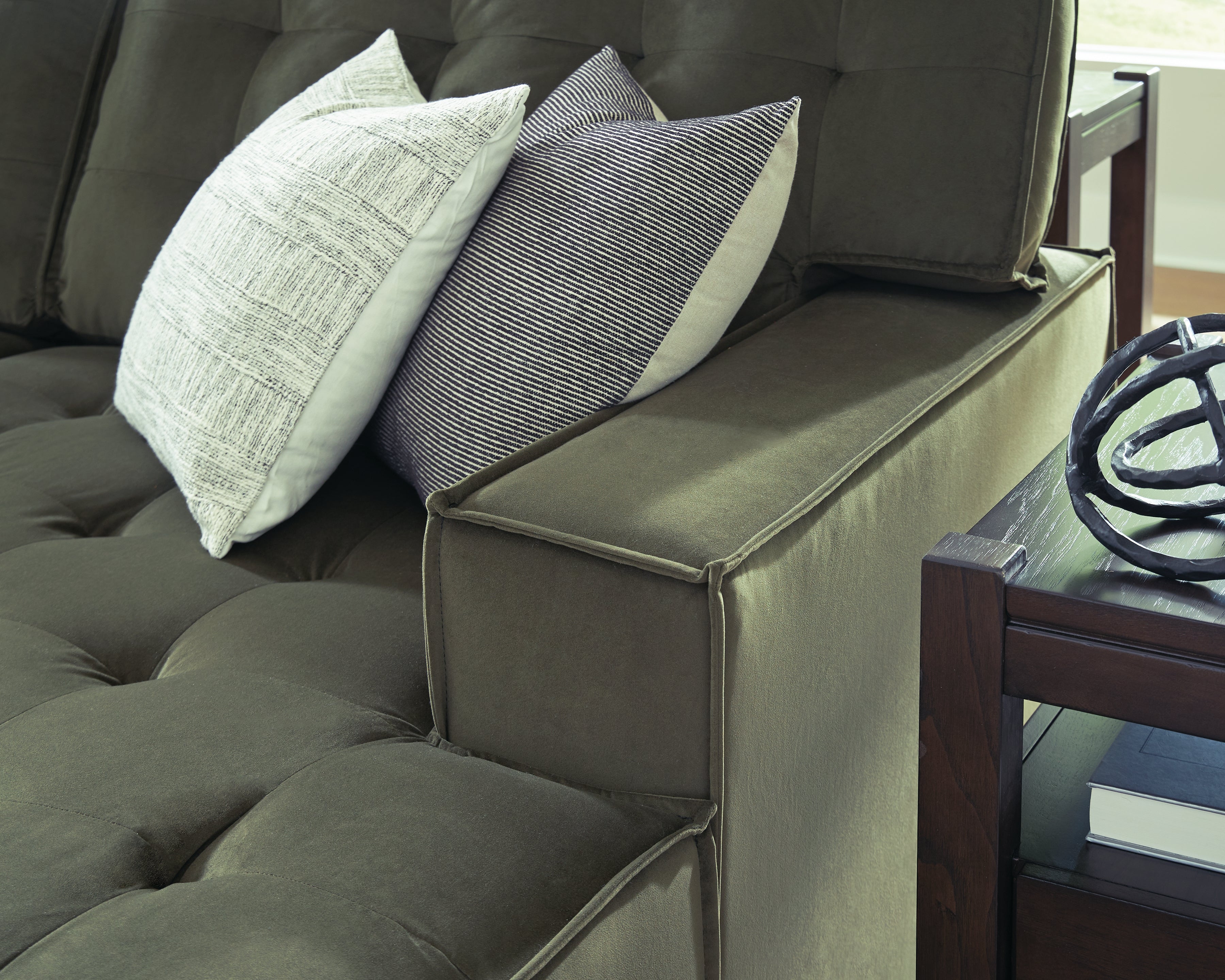 Caspian-Town 2-Piece Sectional with Chaise