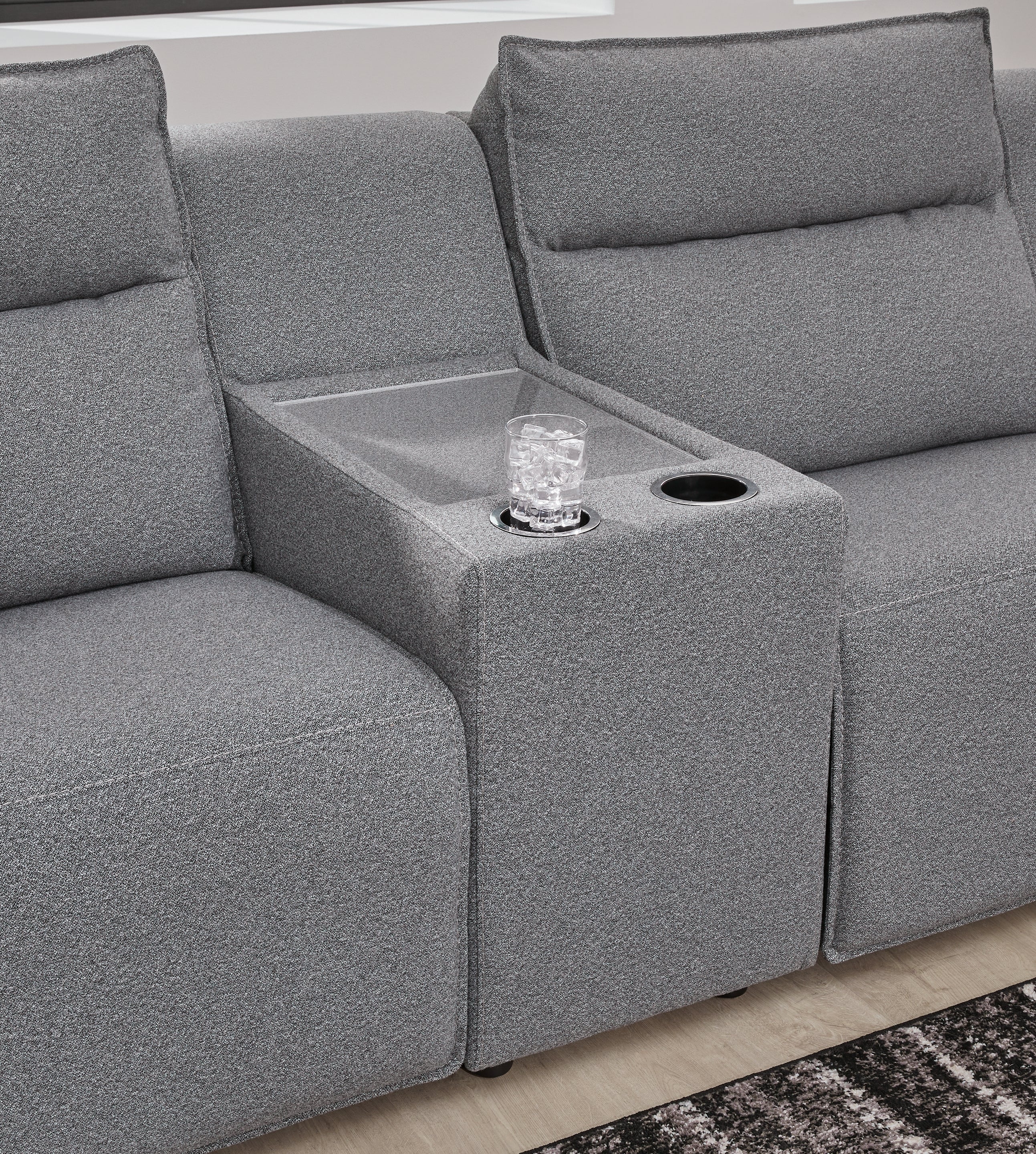 Modmax II 3-Piece Power Reclining Sectional with Chaise and Console