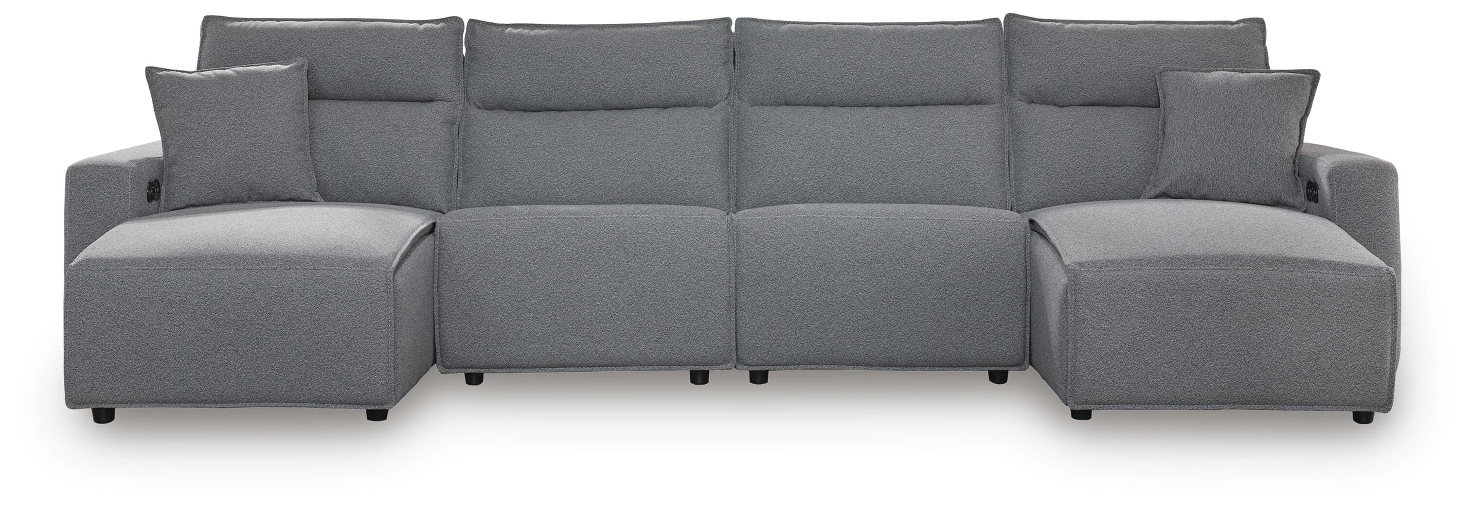 Modmax II 4-Piece Reclining Sectional with Double Chaise