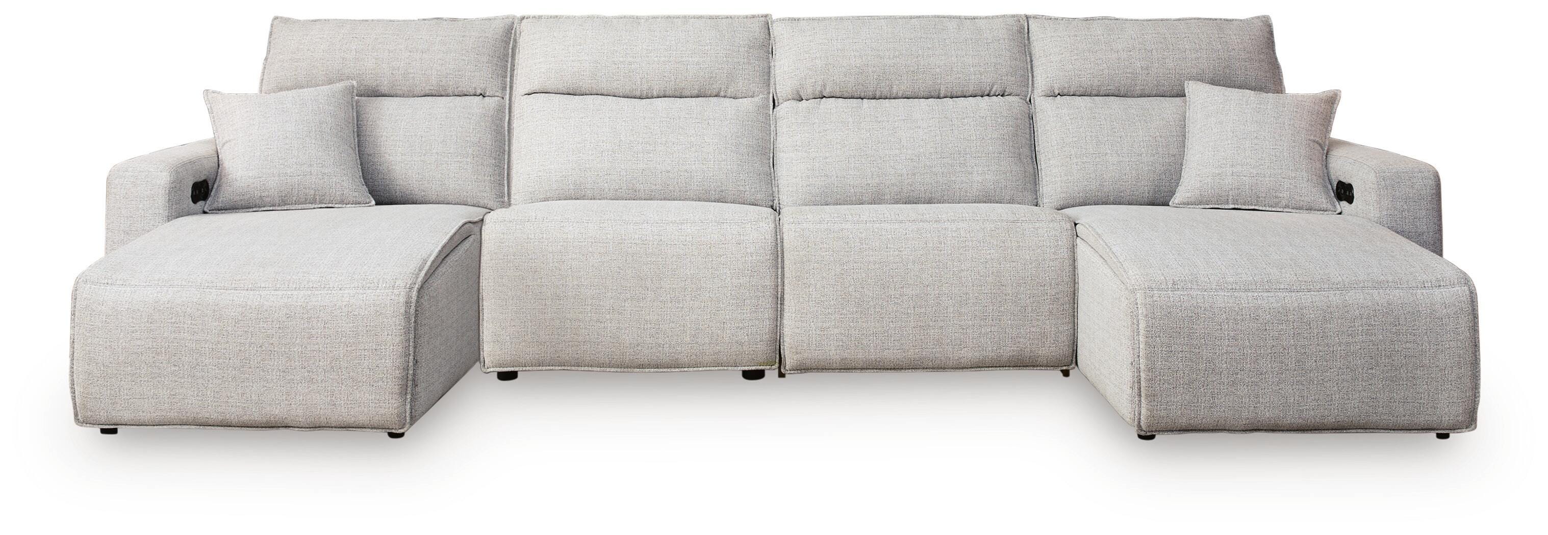 Modmax II 4-Piece Reclining Sectional with Double Chaise
