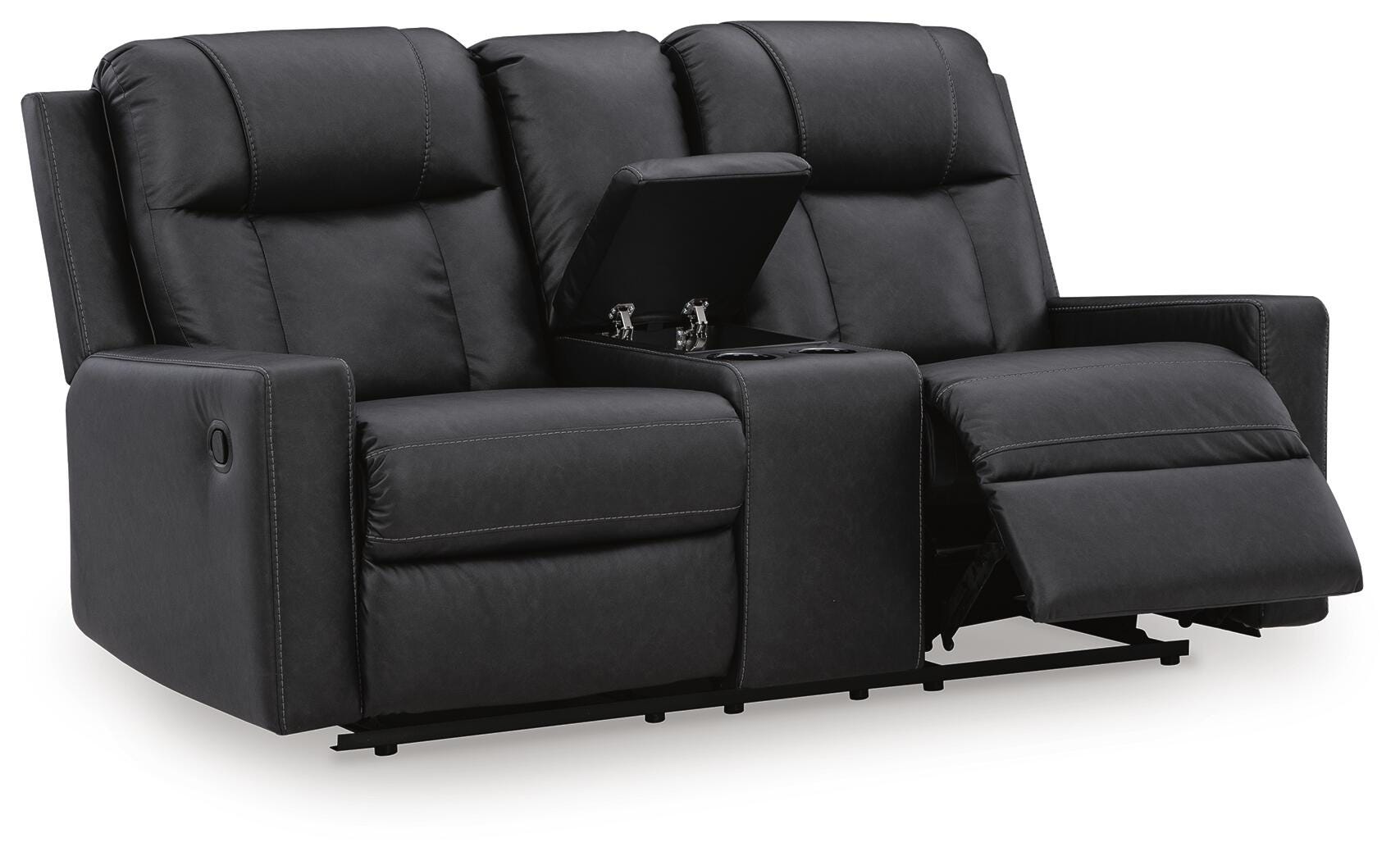 Mackmenville Reclining Loveseat with Console