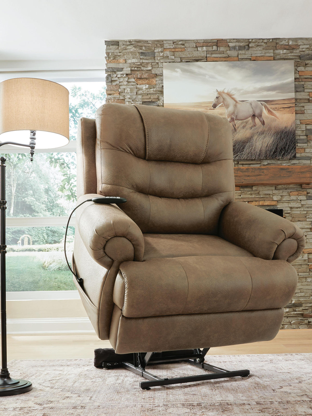 Revived and Restored Power Lift Recliner