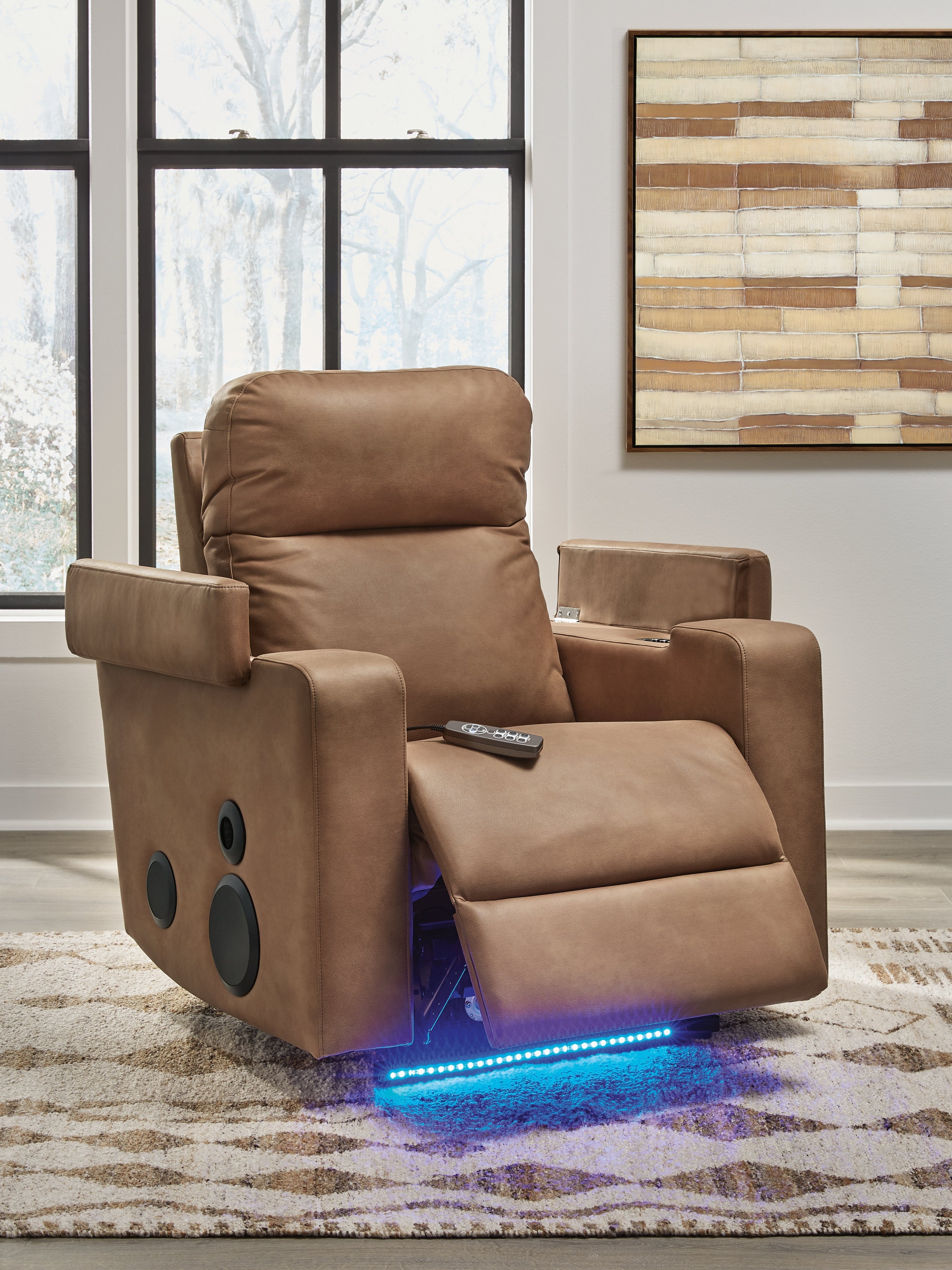 Lorrenton Power Glider Recliner with Audio System