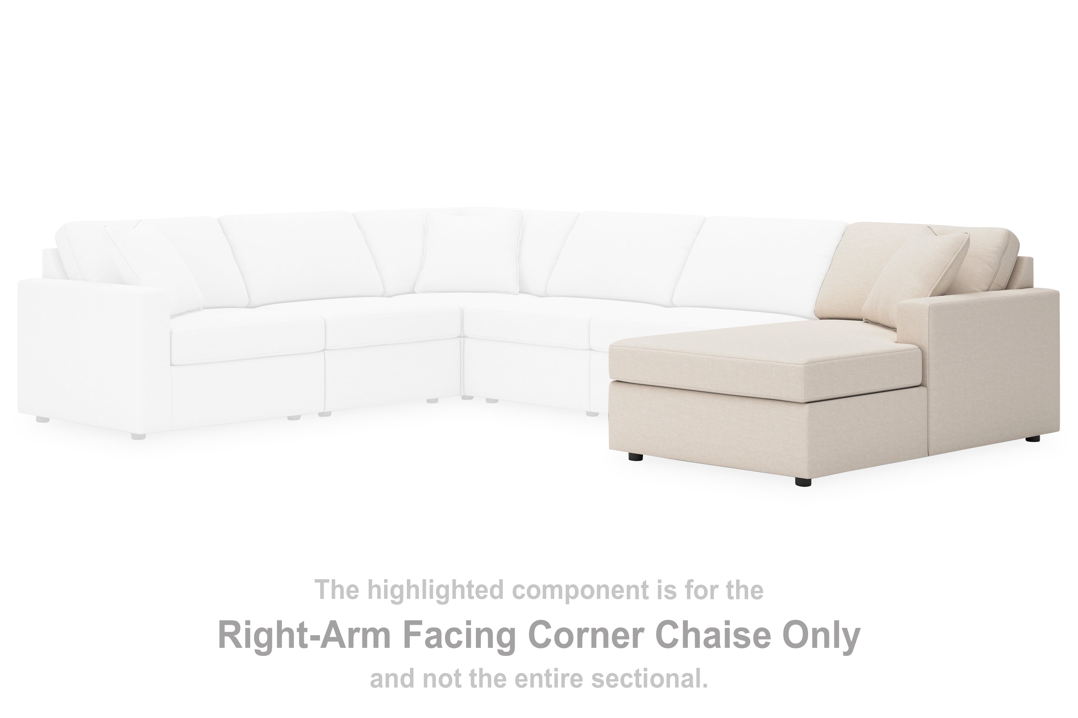 Modmax 5-Piece Double Chaise with Audio Consoles