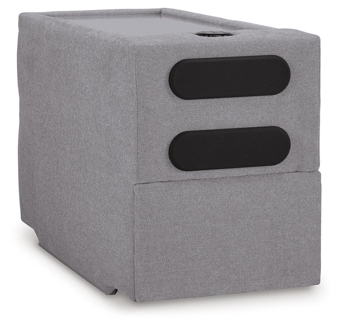 Modmax 8-Piece Sectional with Storage Chaise and Audio Consoles