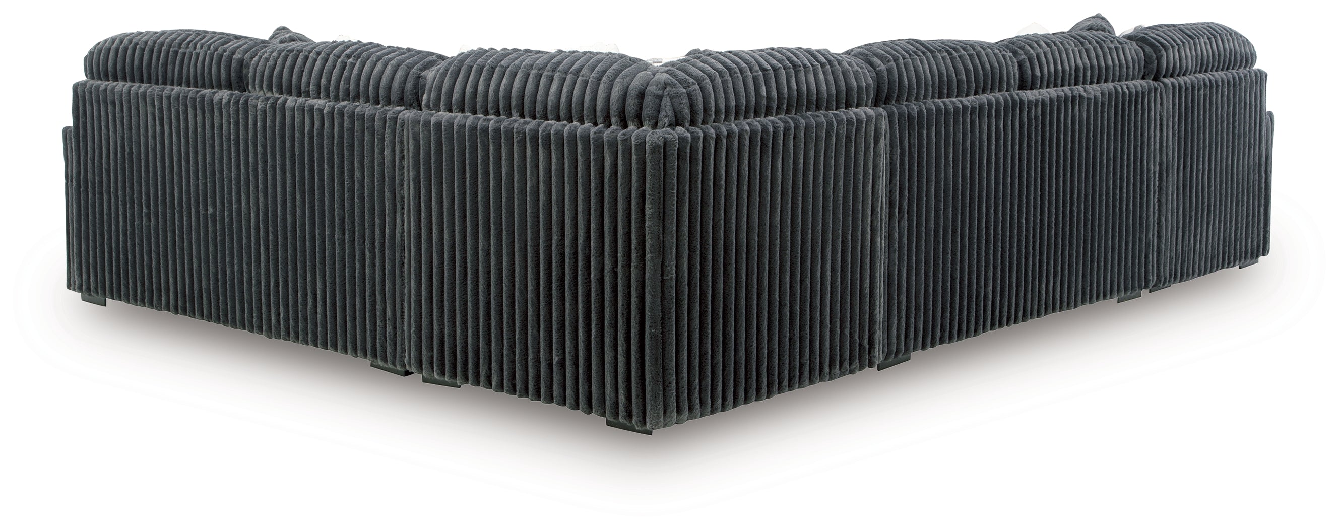 Midnight-Madness 4-Piece Sectional with Chaise