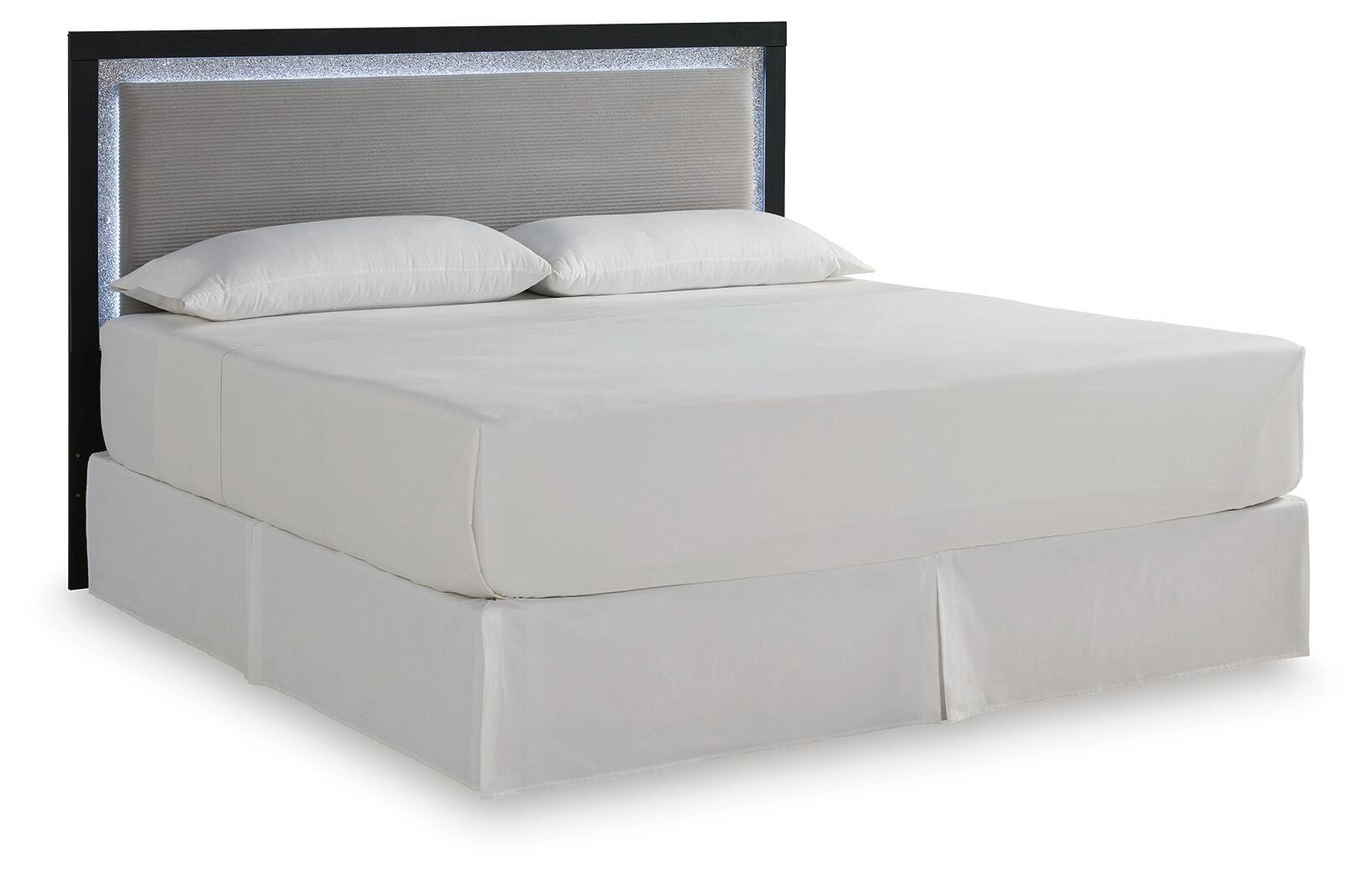 Maeling King Upholstered Panel Headboard
