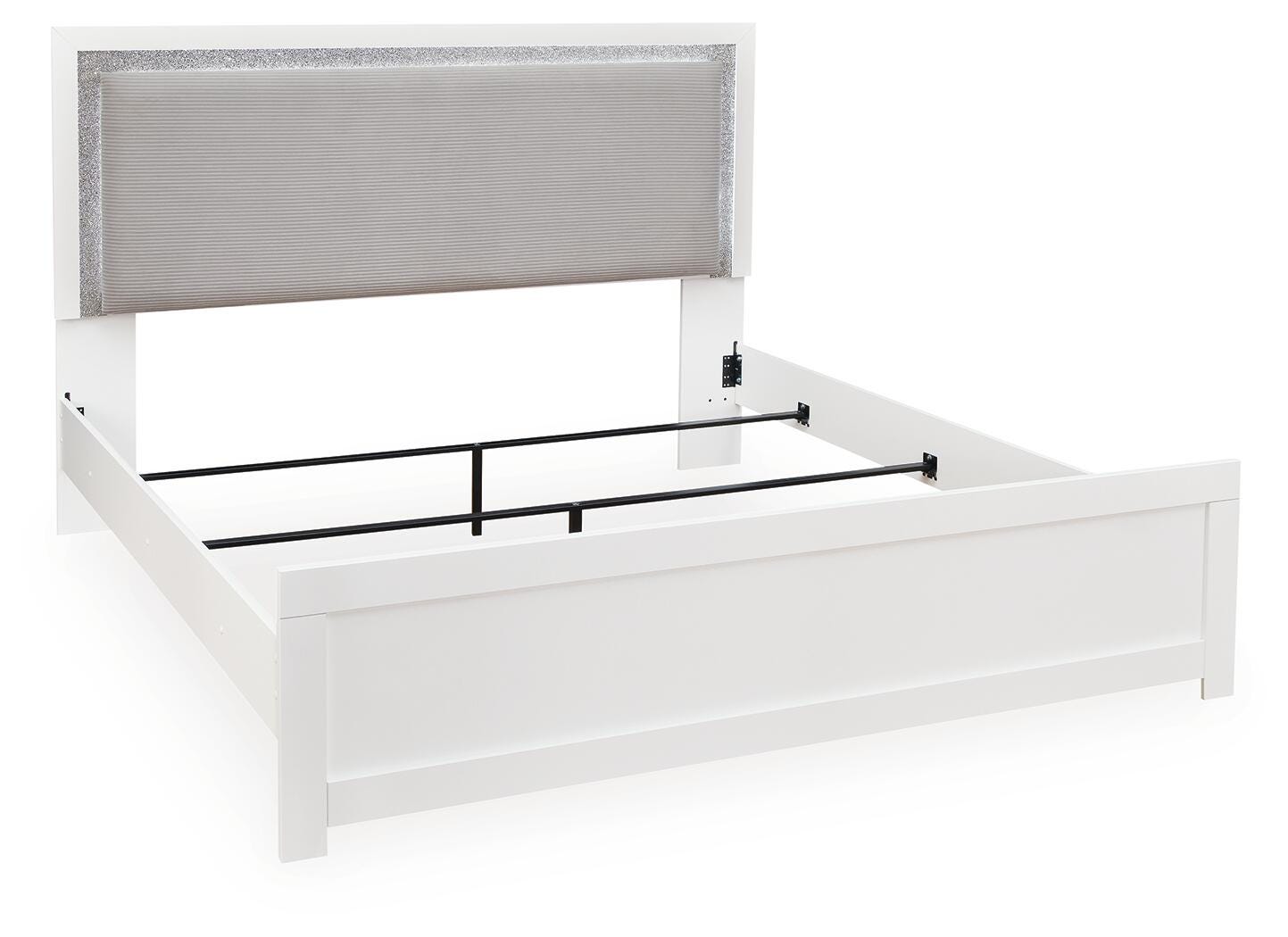 Maeling King Upholstered Panel Bed