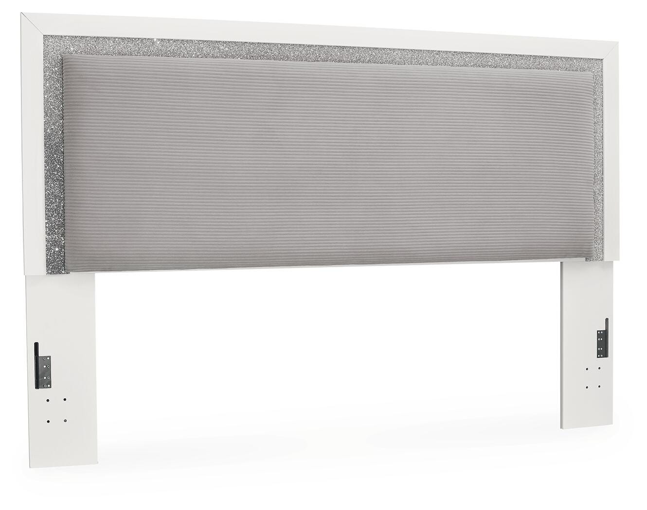 Maeling King Upholstered Panel Headboard