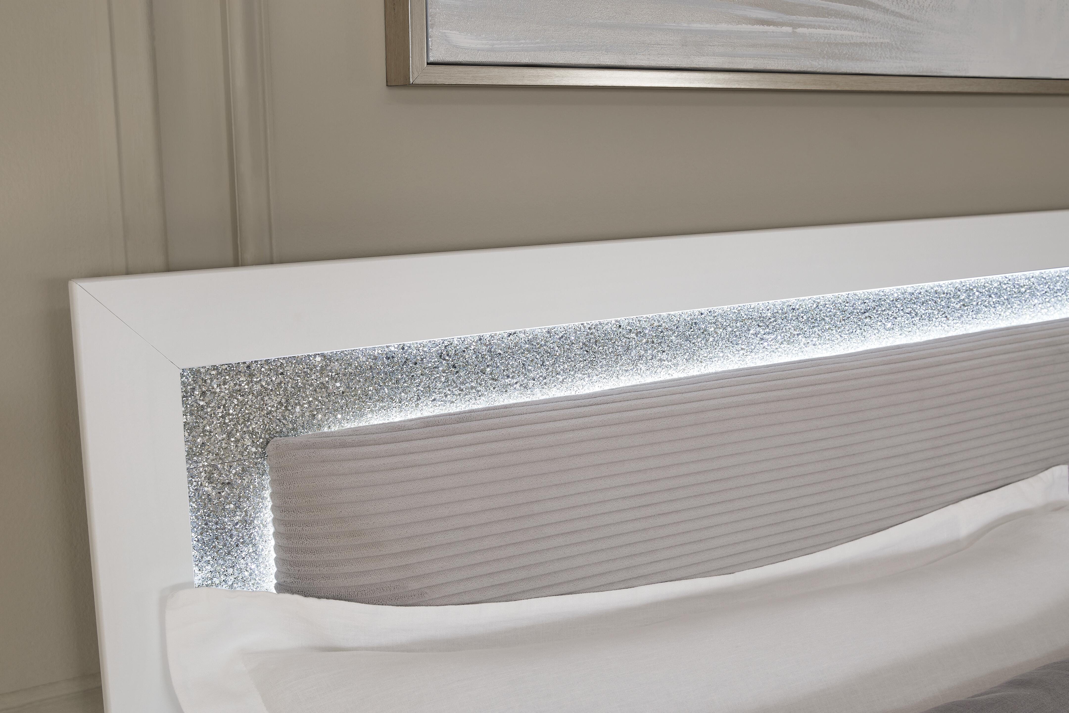 Maeling King Upholstered Panel Headboard