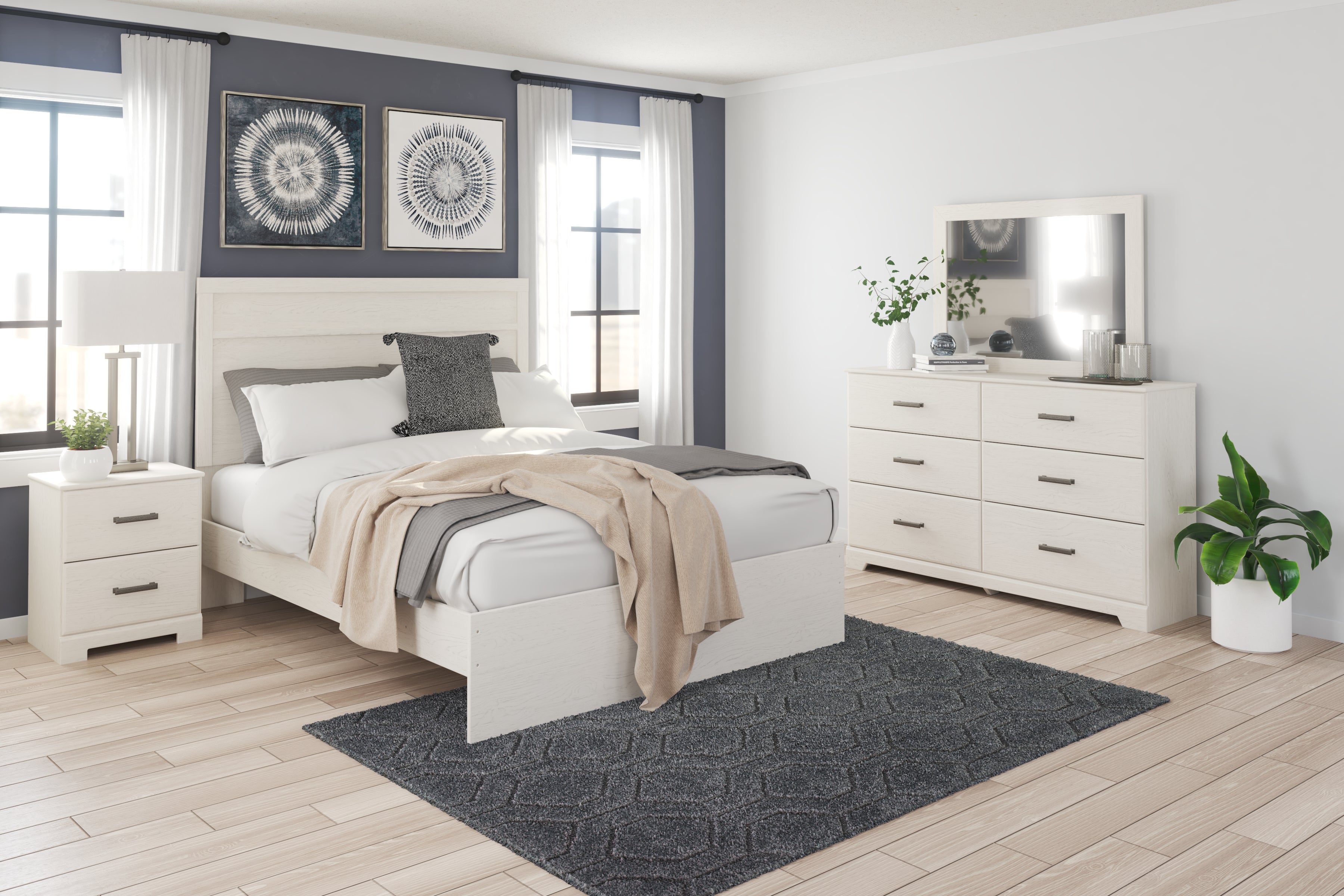 Stelsie Dresser and Mirror