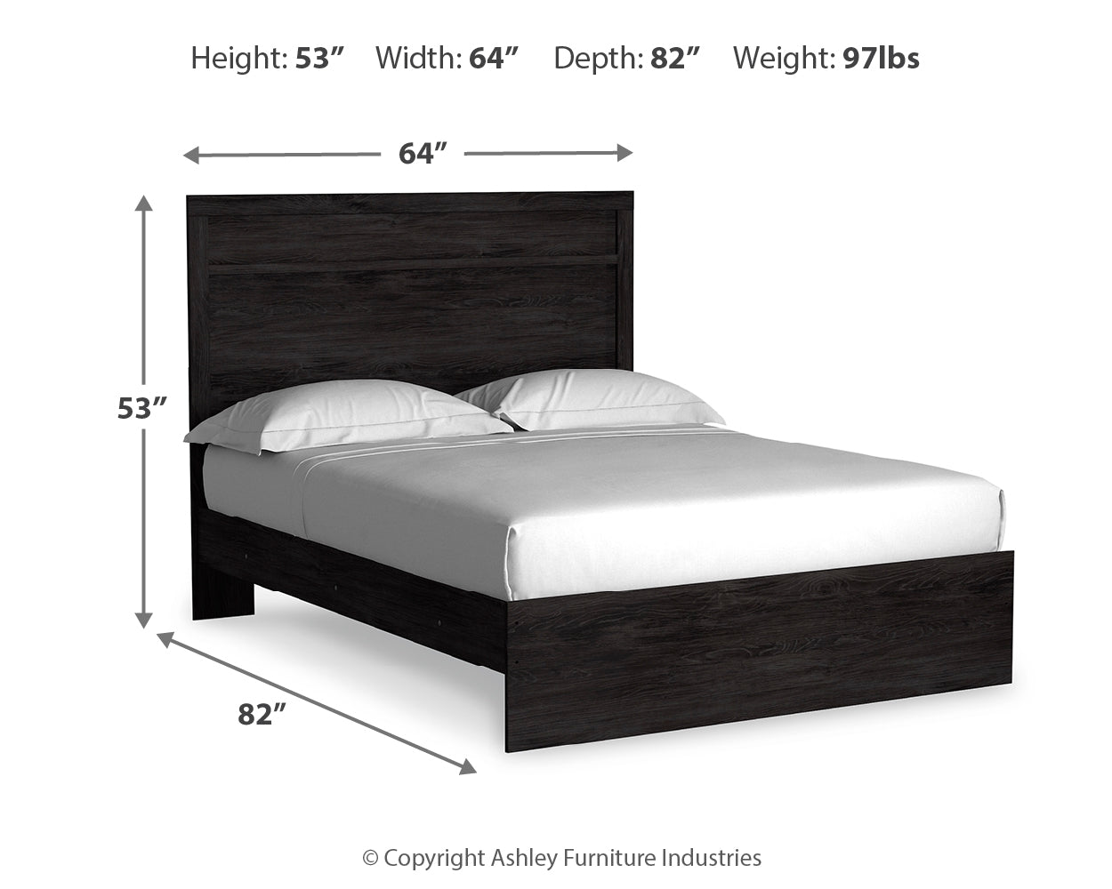 Belachime Queen Panel Bed