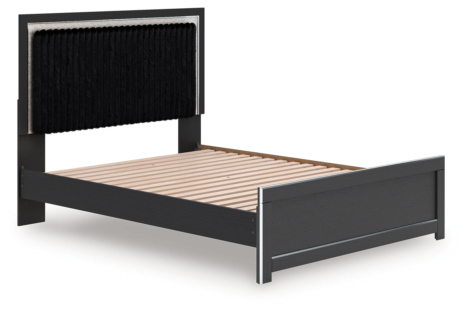 Zuraleus Queen Upholstered Panel Platform Bed