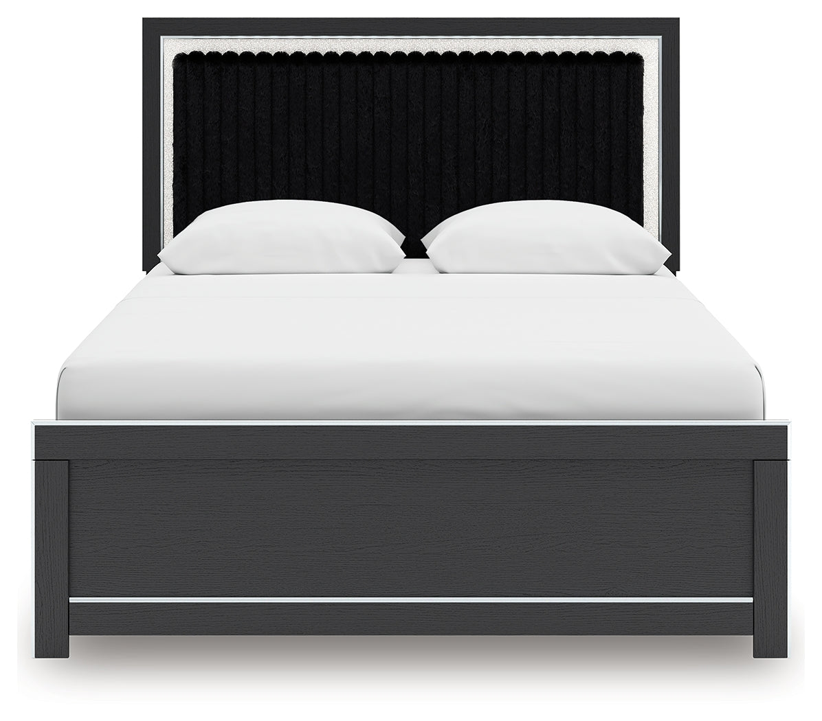 Zuraleus Queen Upholstered Panel Platform Bed