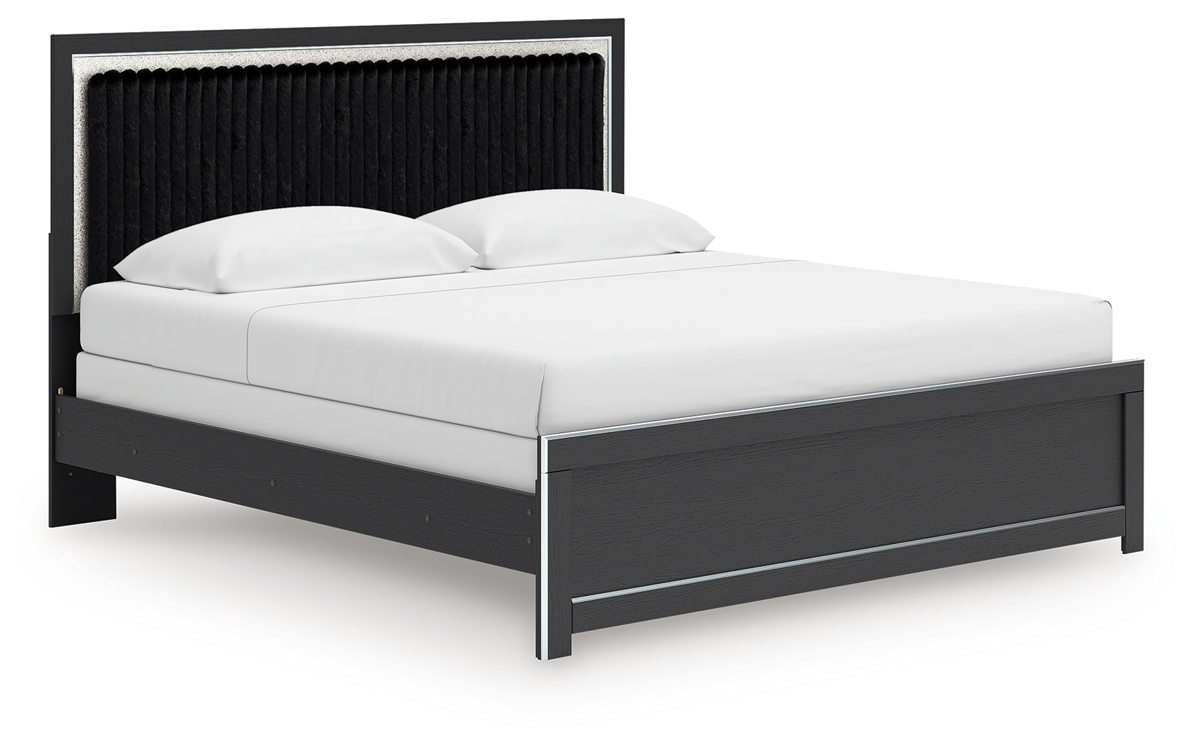 Zuraleus King Upholstered Panel Bed