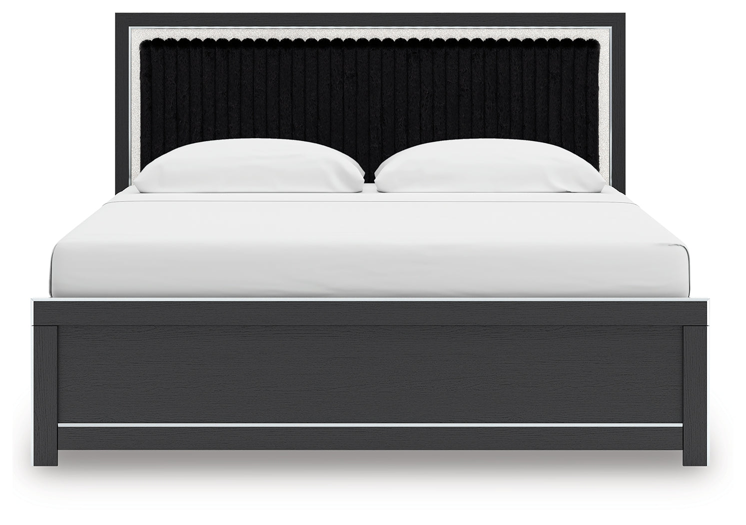 Zuraleus King Upholstered Panel Bed