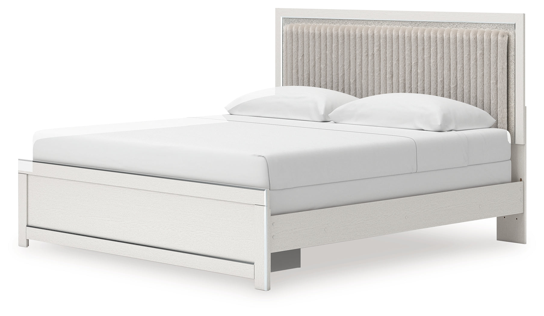Zuraleus King Upholstered Panel Bed
