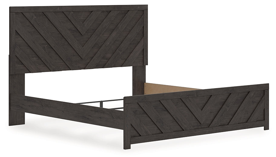 Prendonea King Panel Bed