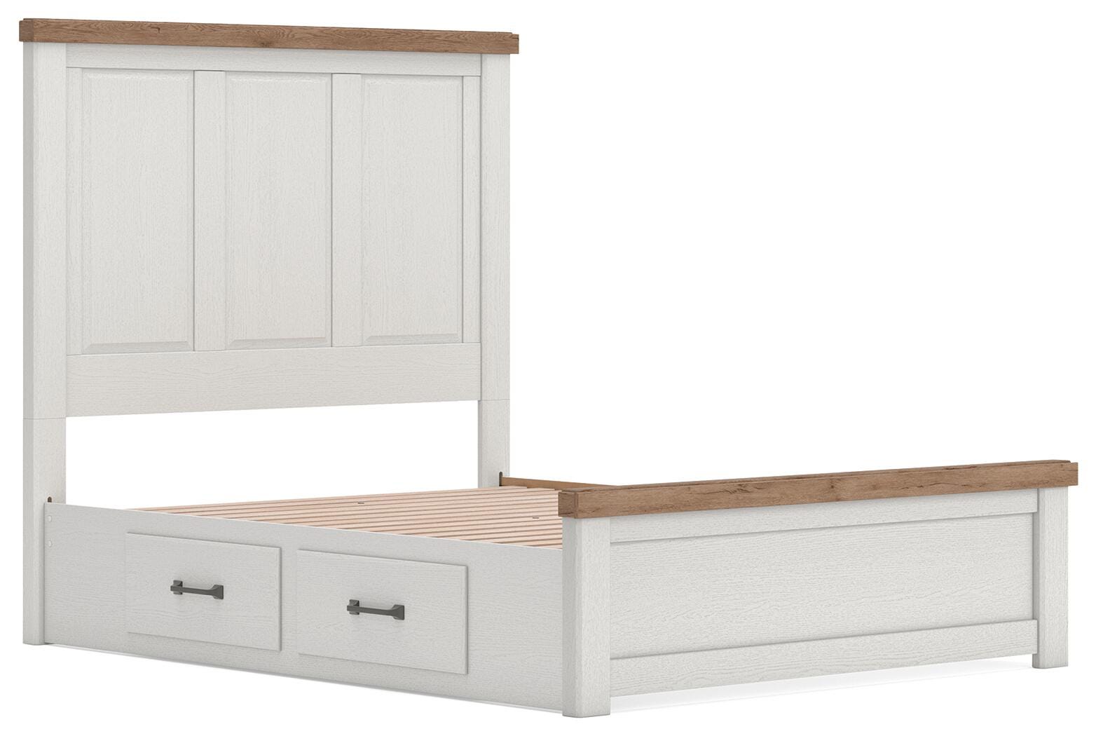 Savonport Queen Panel Bed with Storage