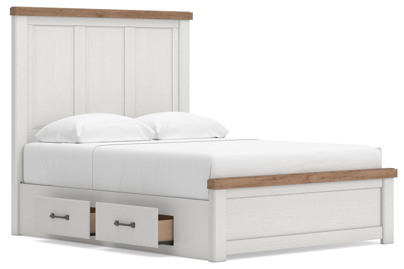 Savonport Queen Panel Bed with Storage