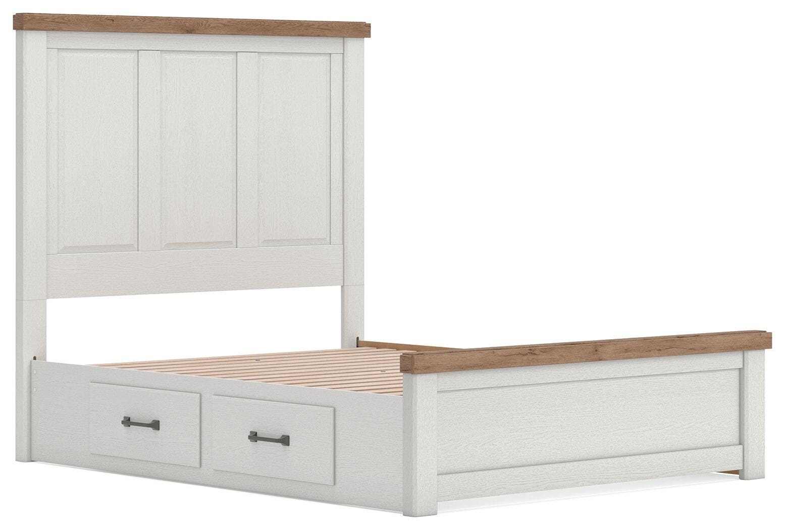 Savonport Queen Panel Bed with Storage