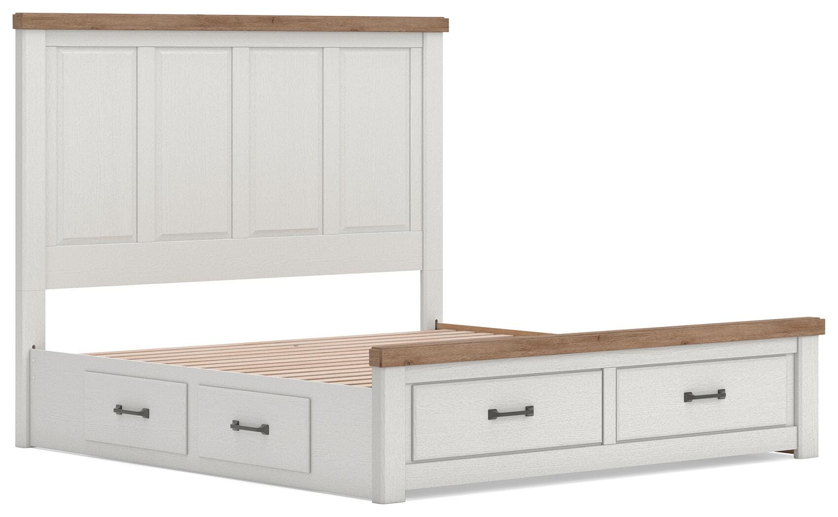Savonport King Panel Storage Bed