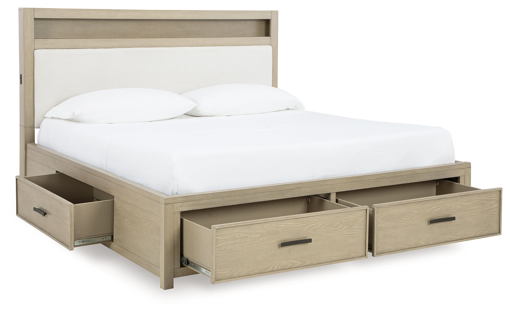 Calmoro King Bookcase Bed
