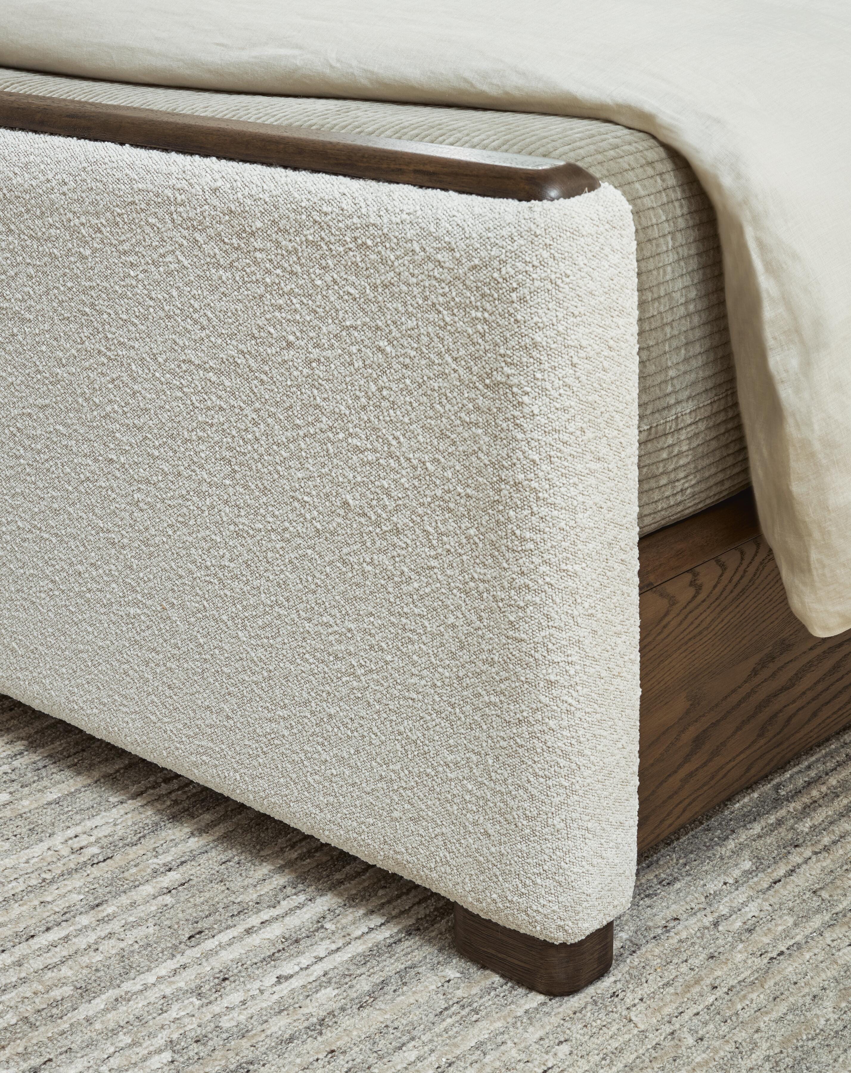 Radkin California King Upholstered Panel Bed