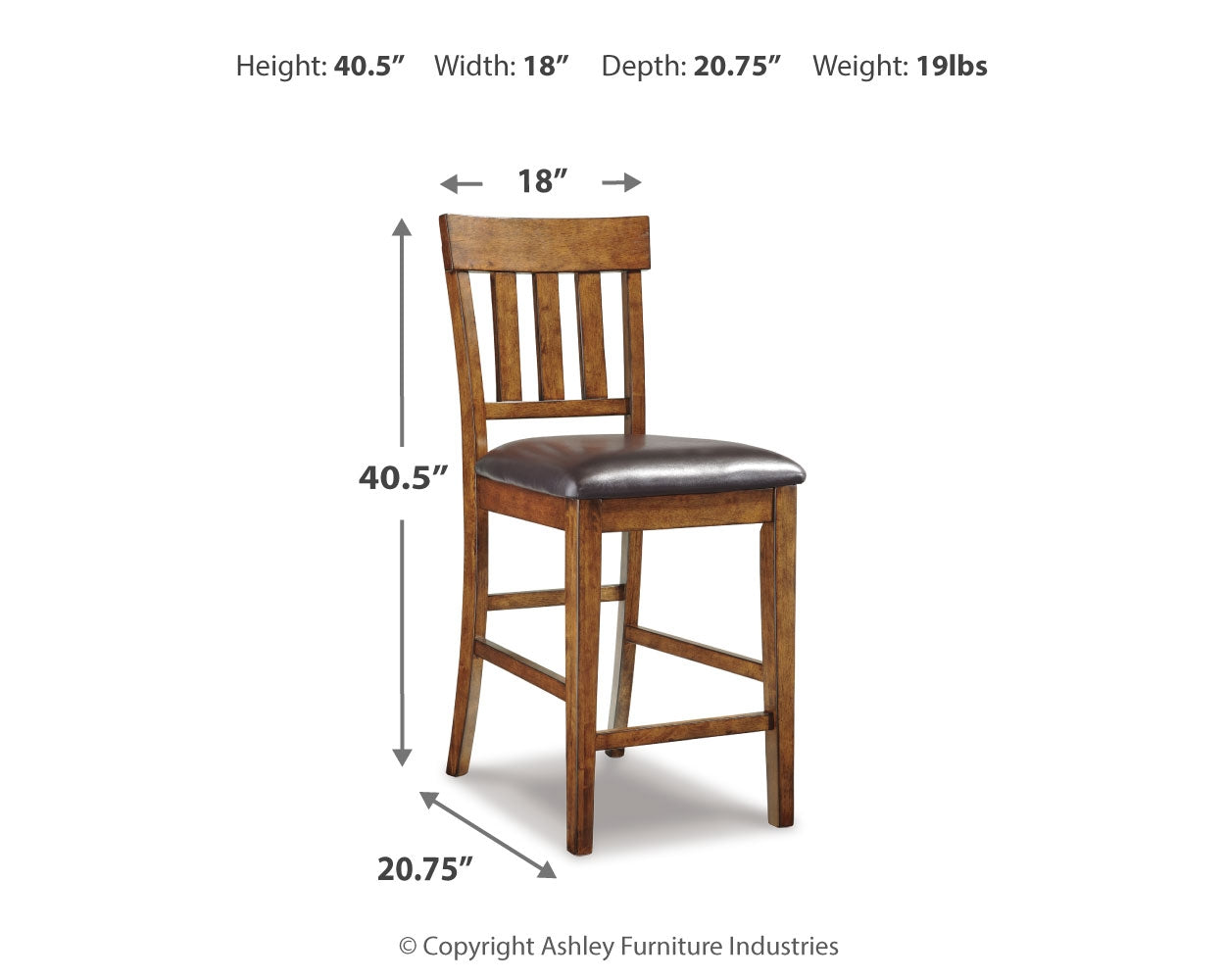 Ralene Counter Height Bar Stool