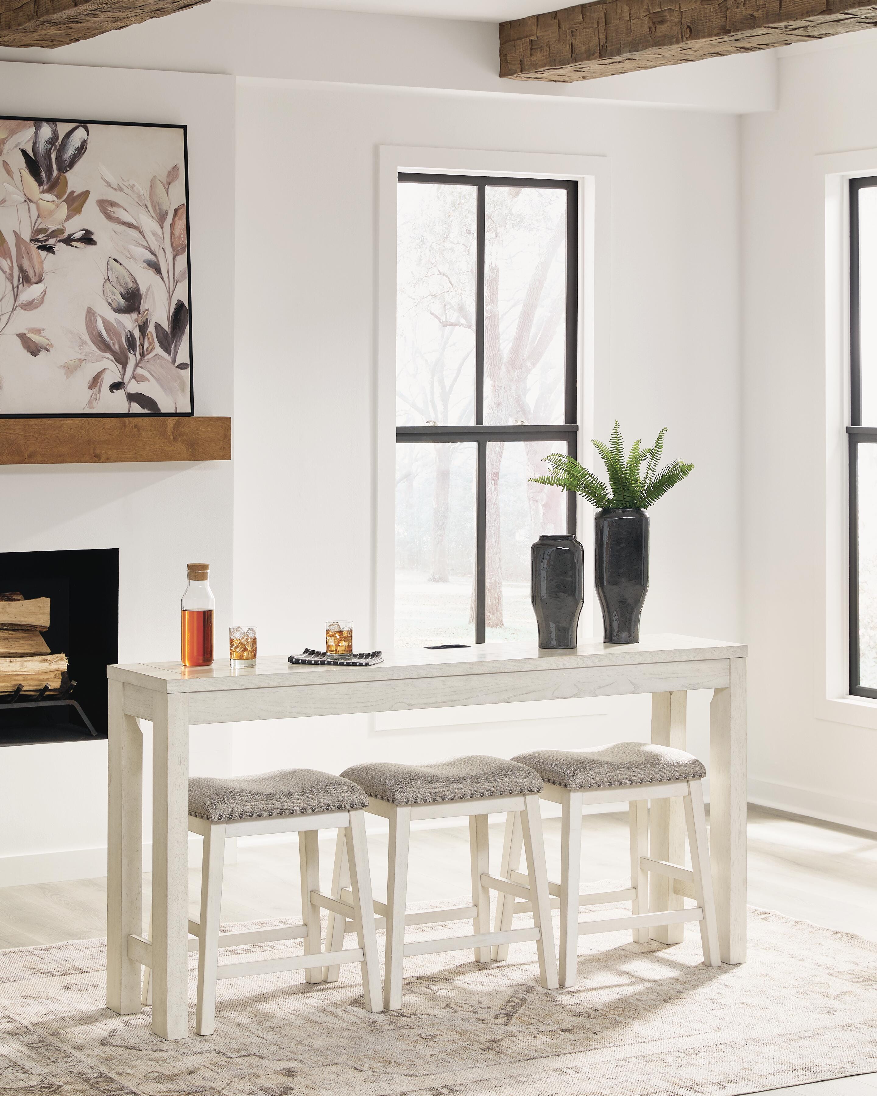 Robbinsdale Counter Height Dining Table and 3 Barstools Set
