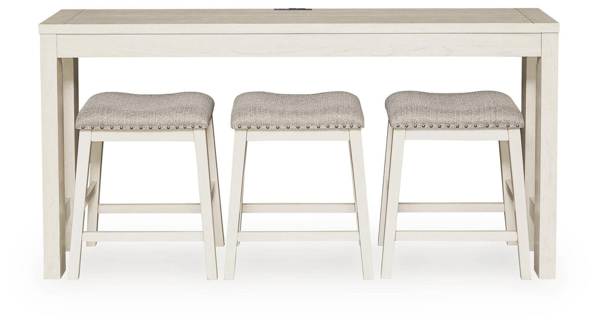 Robbinsdale Counter Height Dining Table and 3 Barstools Set