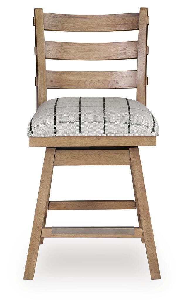 Ridgester Counter Height Swivel Barstool