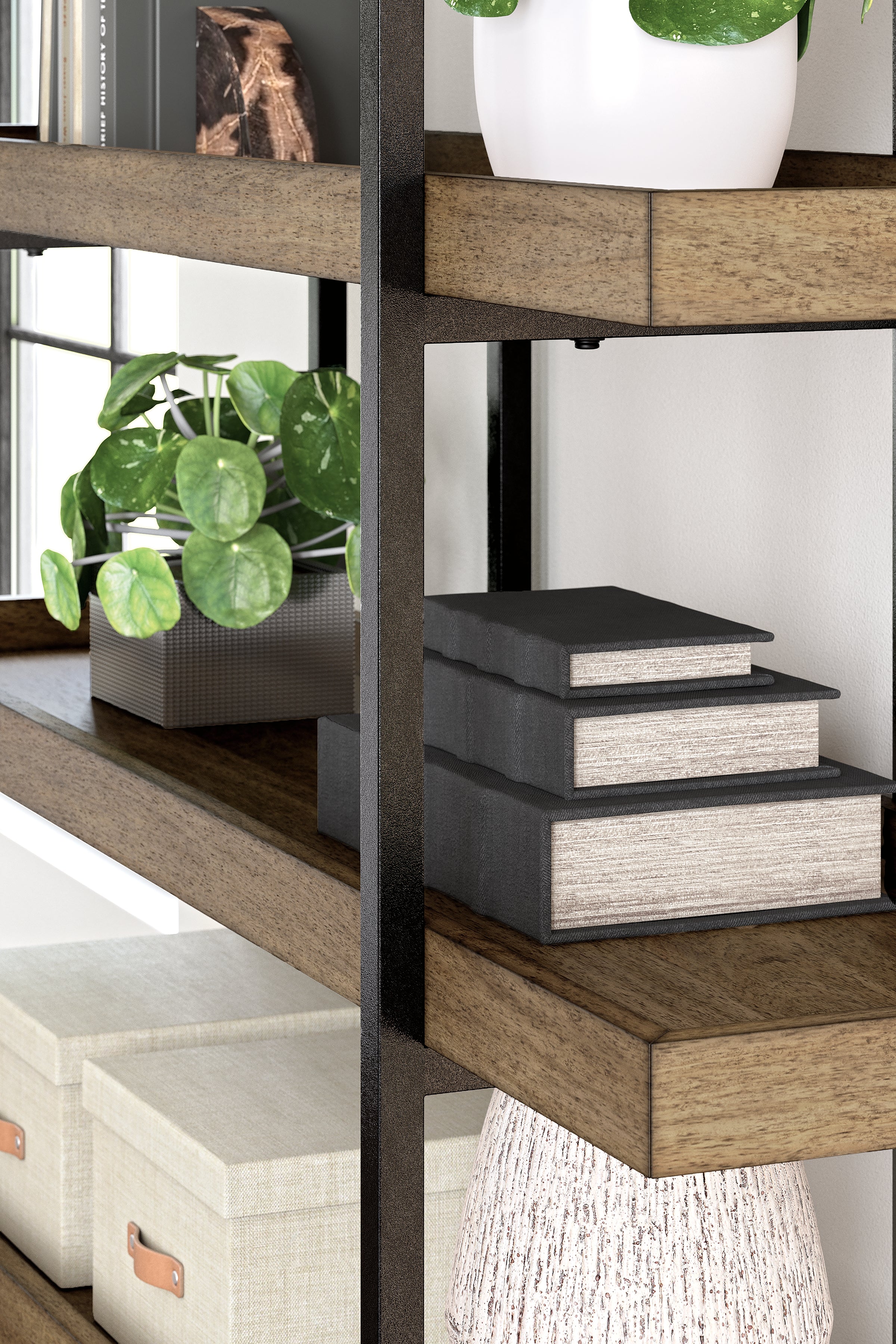 Montia 76\" Bookcase