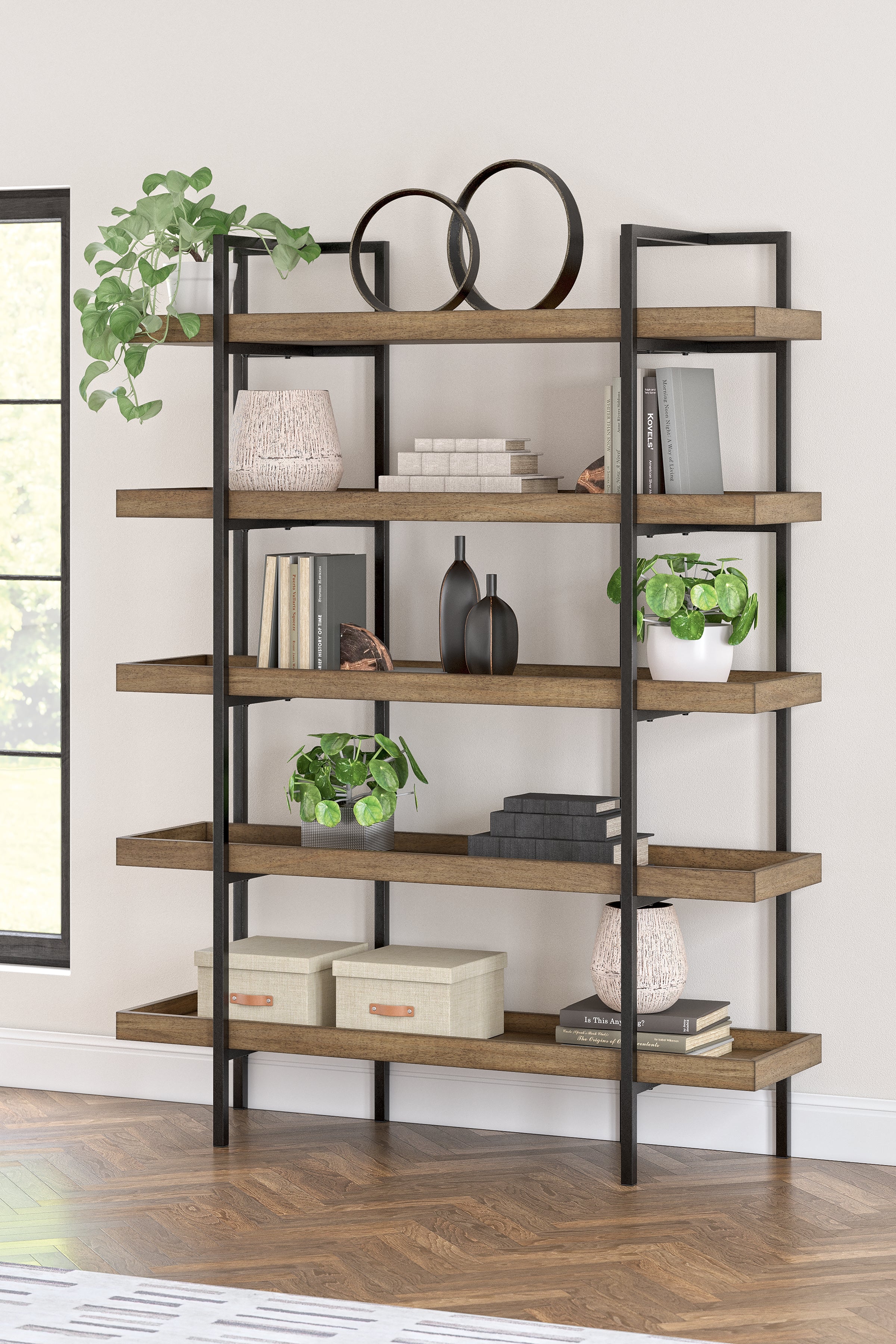Montia 76\" Bookcase