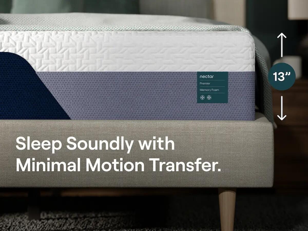 Nectar Premier Memory Foam Queen Mattress