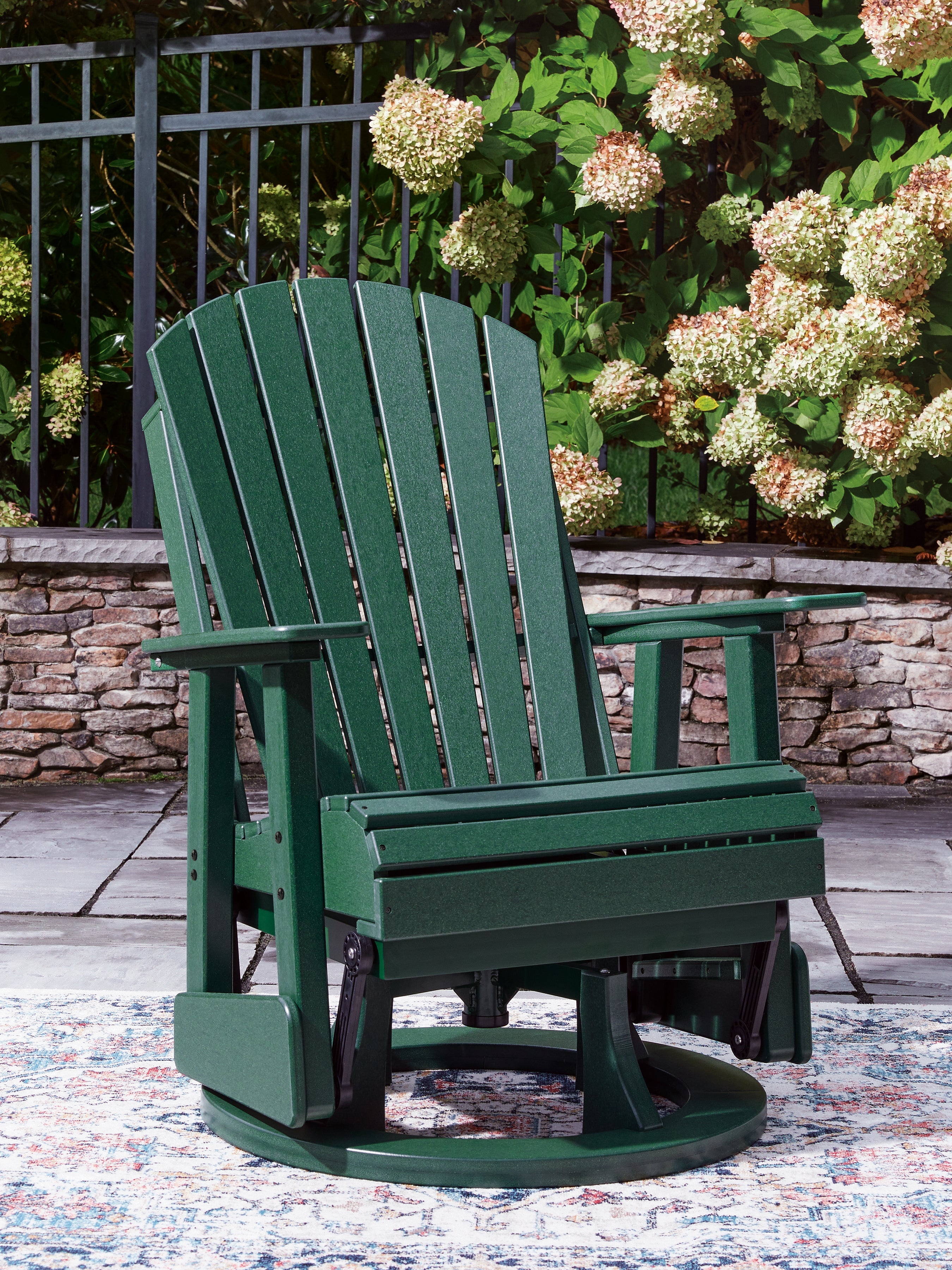 Shell Beach Outdoor Swivel Glider Chair