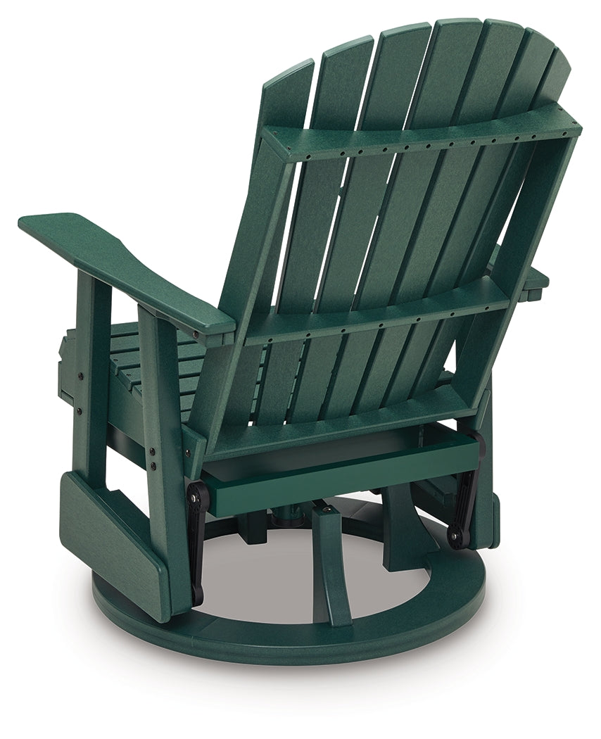 Shell Beach Outdoor Swivel Glider Chair