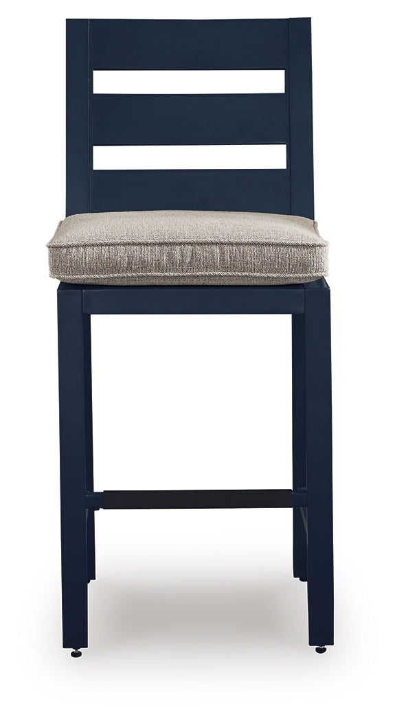 East Beach Outdoor Counter Height Bar Stool (Set of 2)