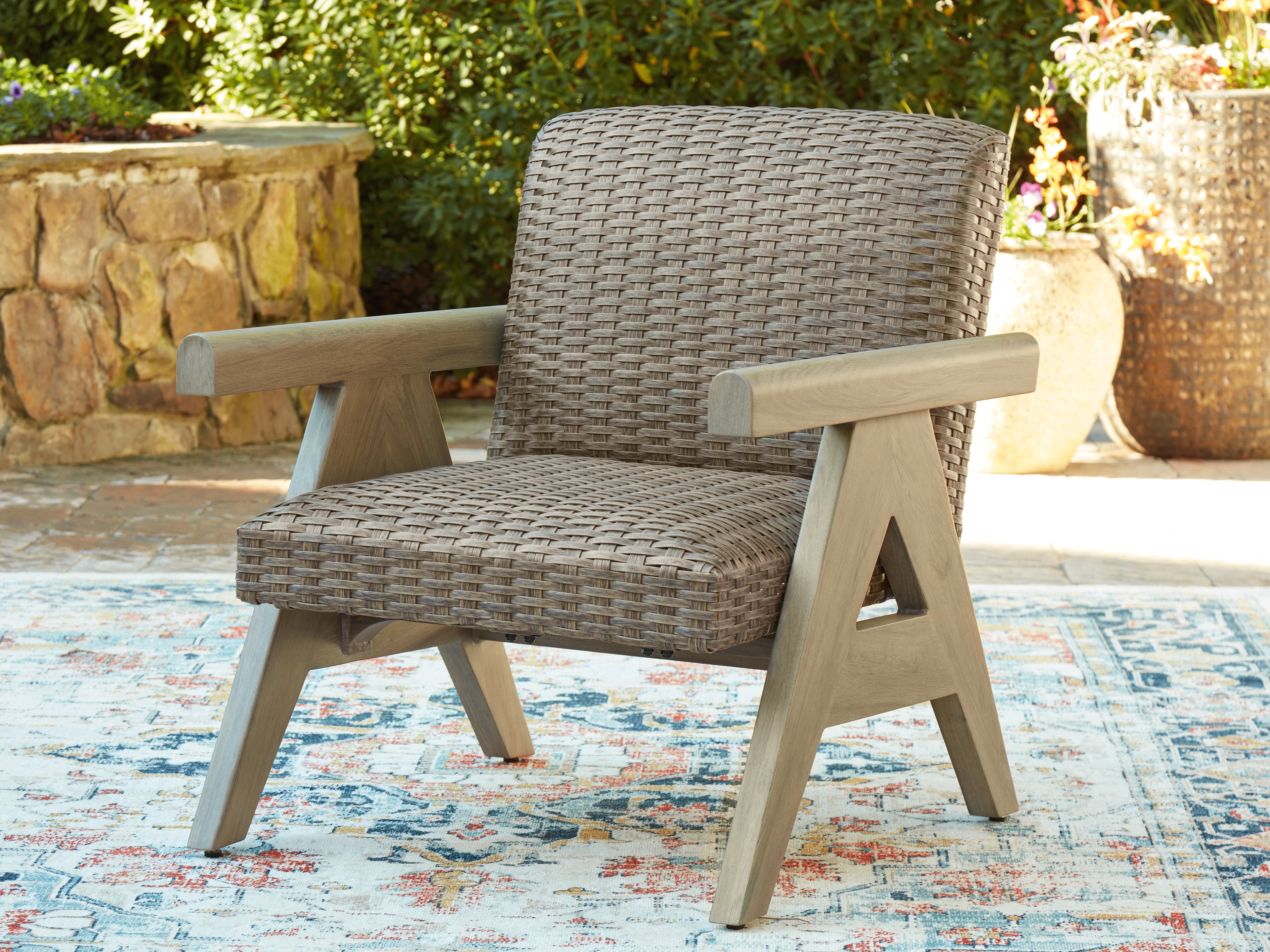 Cliff Trails Outdoor Rocking Lounge Chair