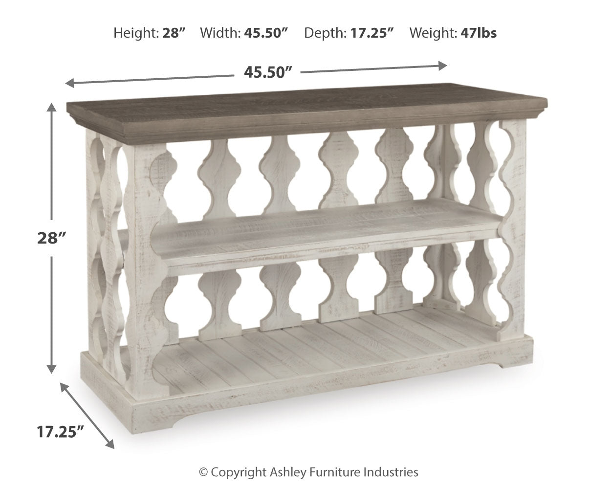 Havalance Sofa/Console Table