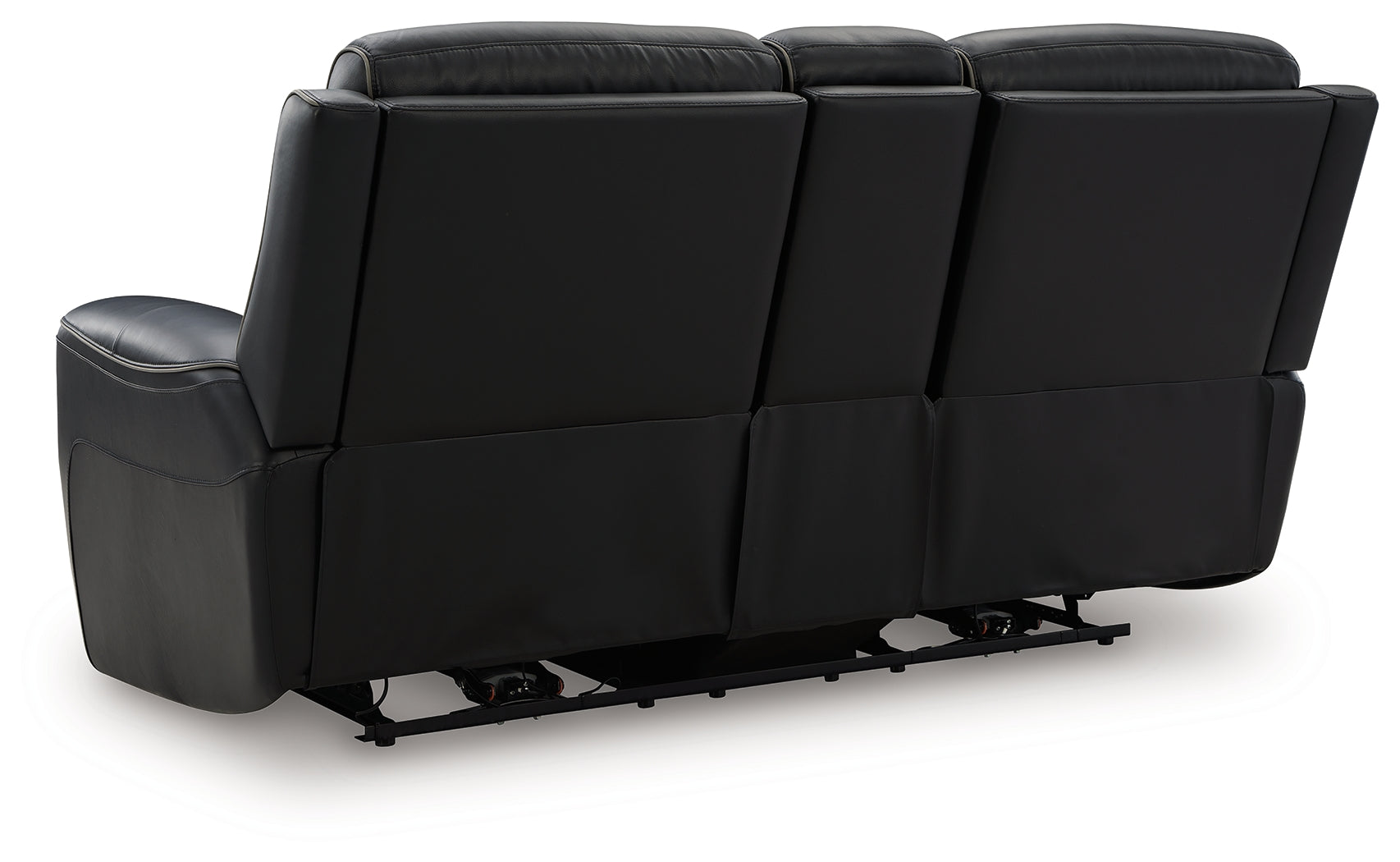 5Z-Comfort Power Reclining Loveseat with Console