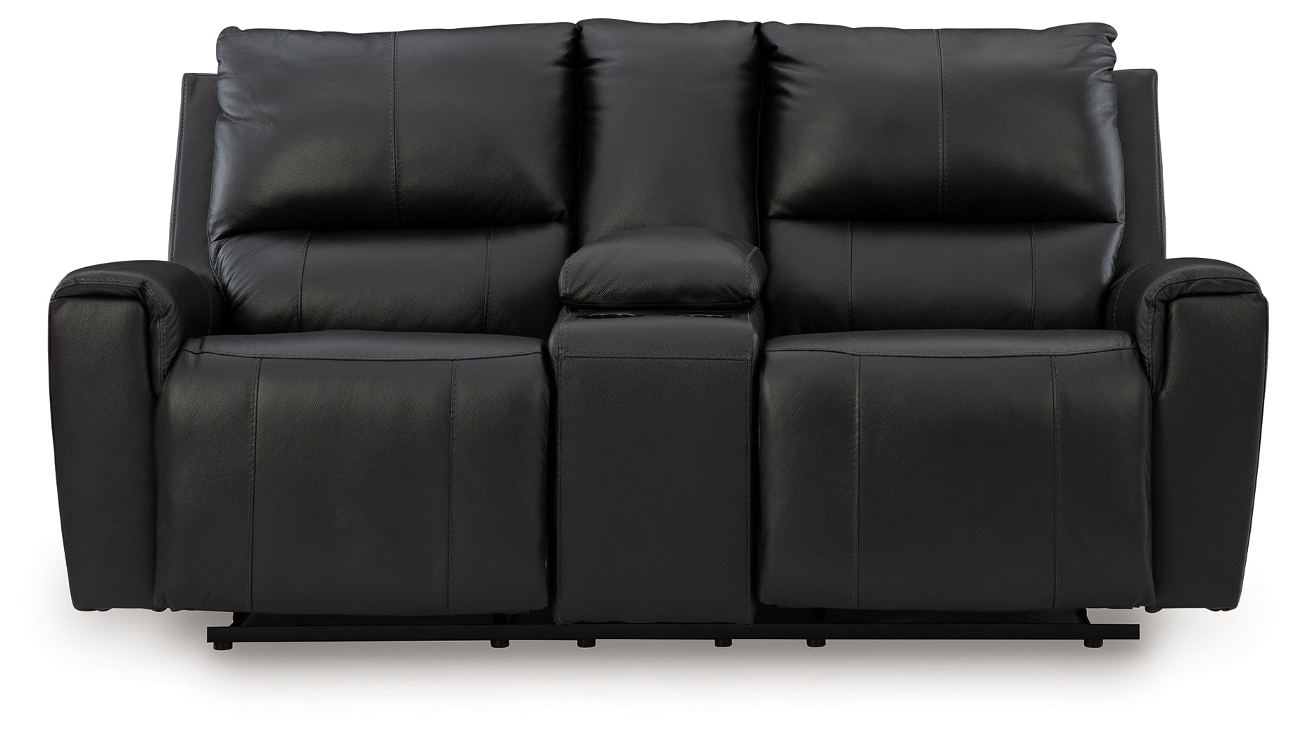 Glossmore Reclining Loveseat with Console