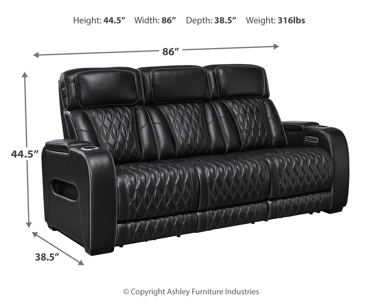 Boyington Power Reclining Sofa