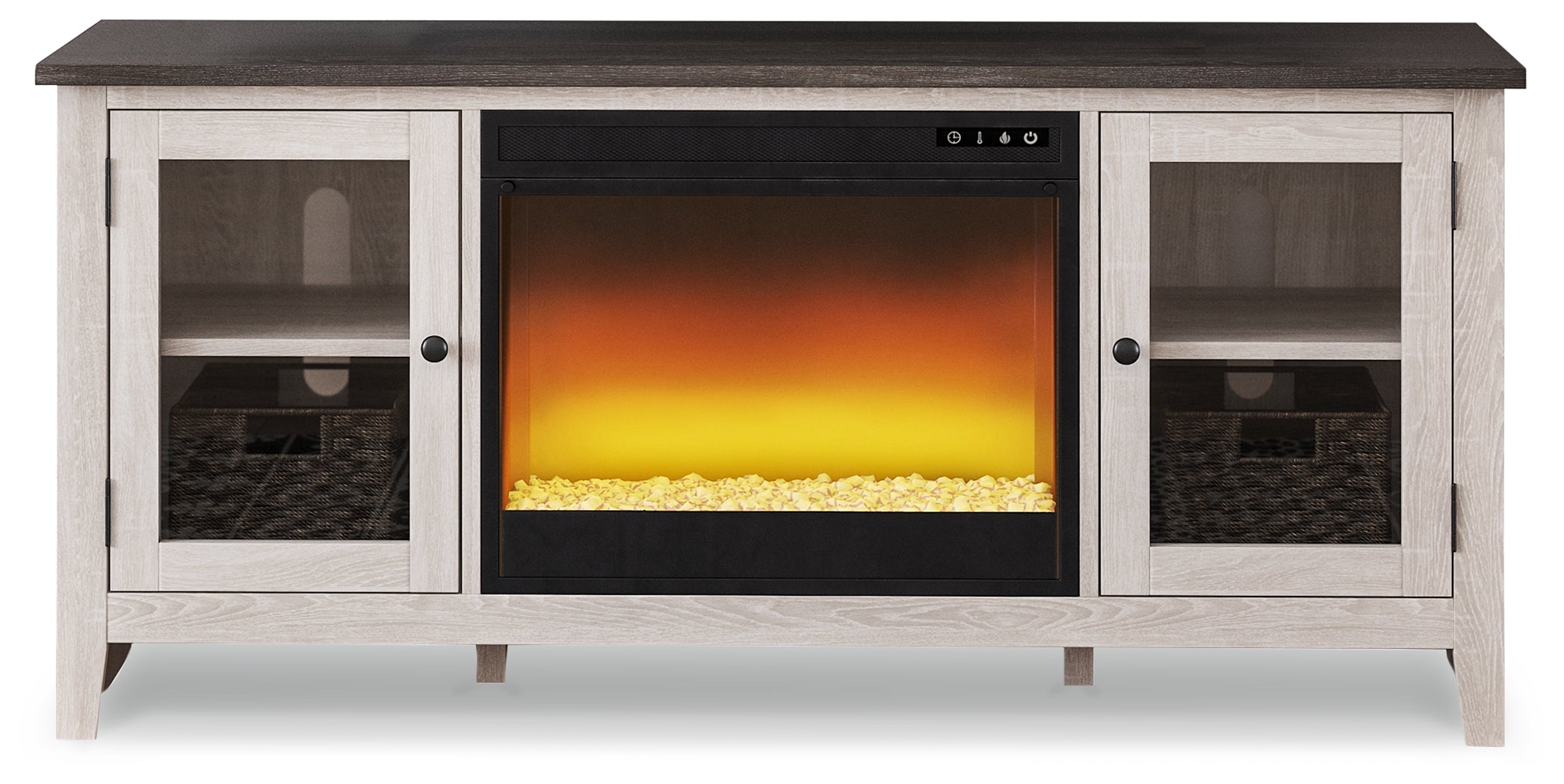 Dorrinson 60\" TV Stand with Electric Fireplace