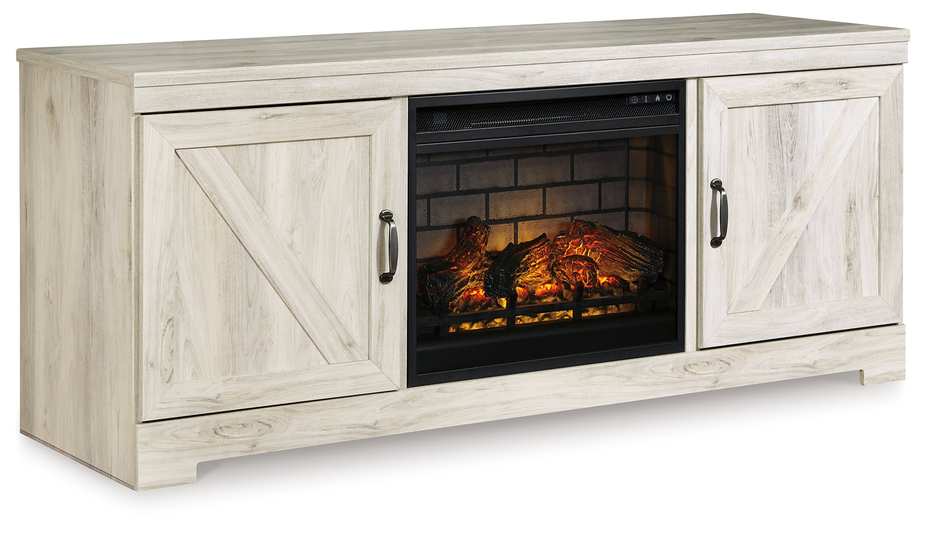Bellaby 63\" TV Stand with Electric Fireplace