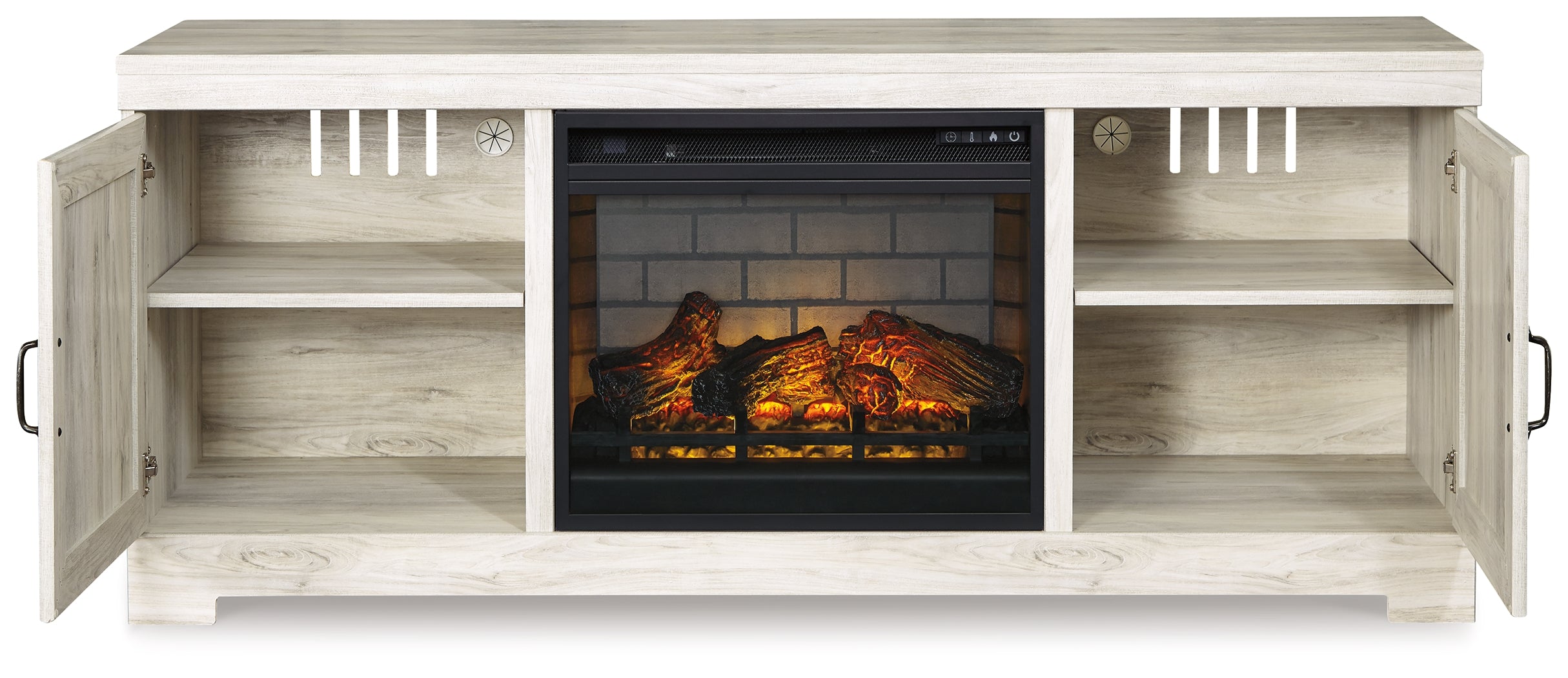 Bellaby 63\" TV Stand with Electric Fireplace
