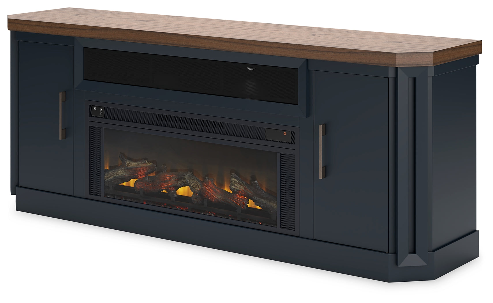 Landocken 83\" TV Stand with Electric Fireplace