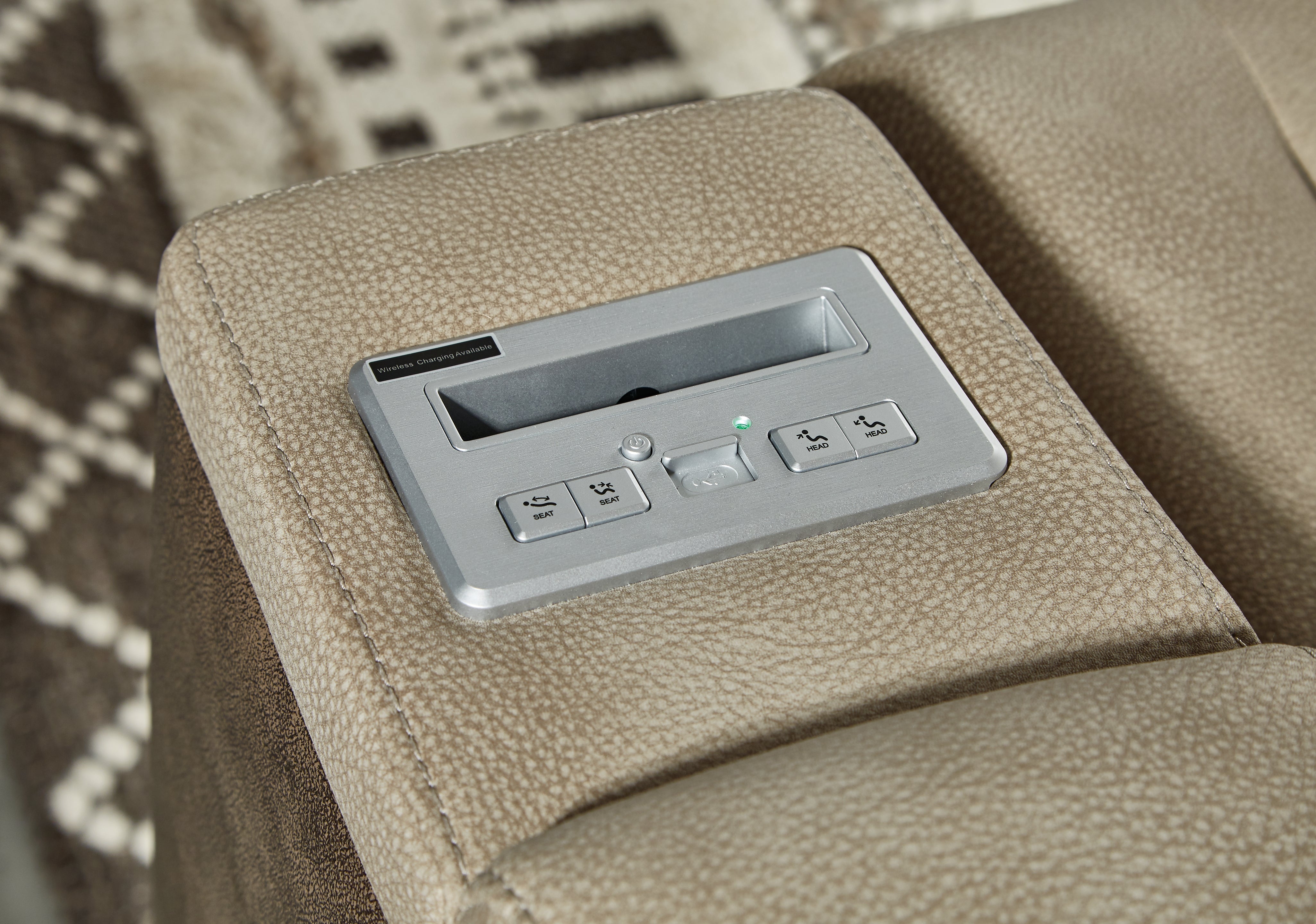 Next-Gen Durapella Power Reclining Loveseat with Console